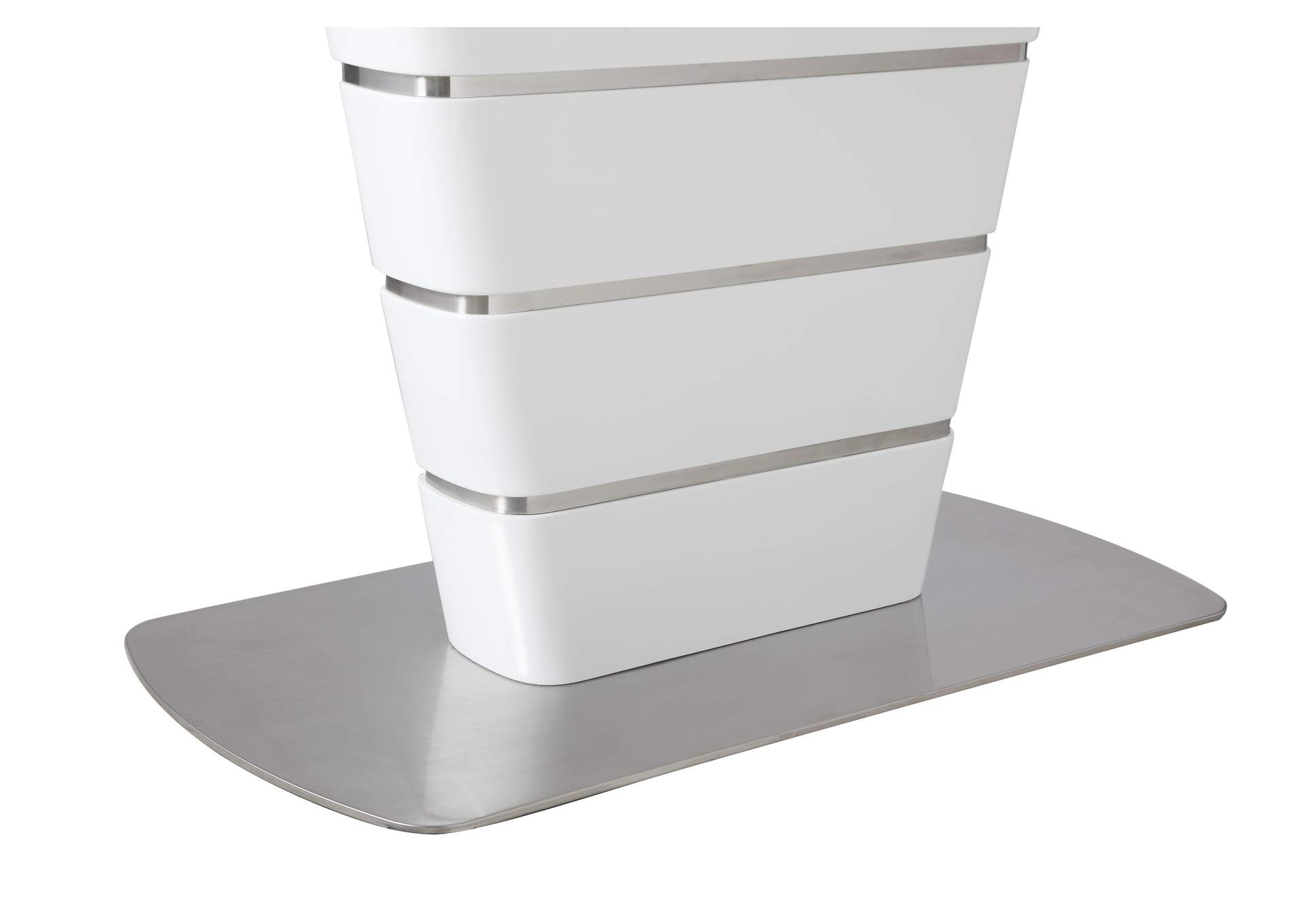 Tapered Pedestal With Steel Accents image 9