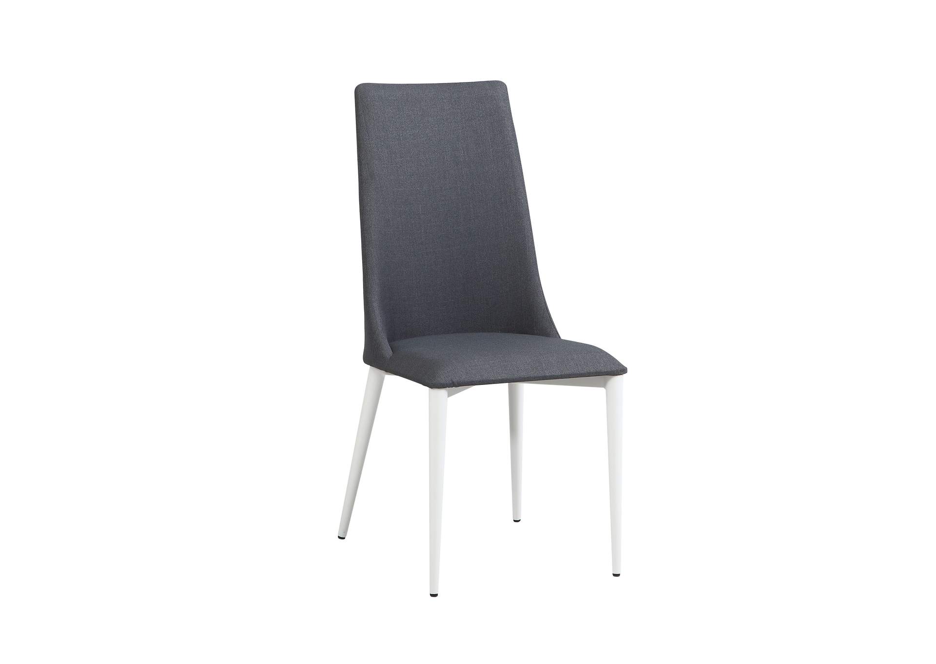 Contemporary Curved-Back Side Chair image 3
