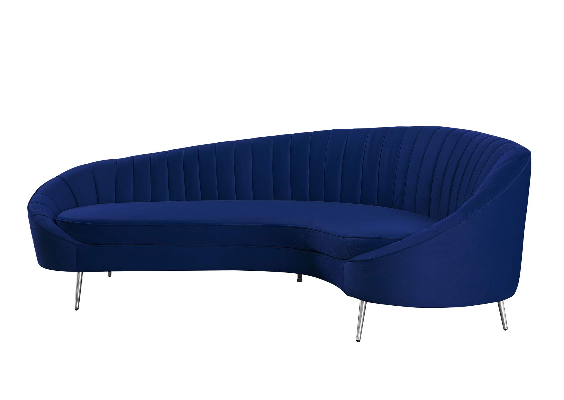 Modern Chaise-Style Sofa With Pet & Stain Resistant Fabric image 12