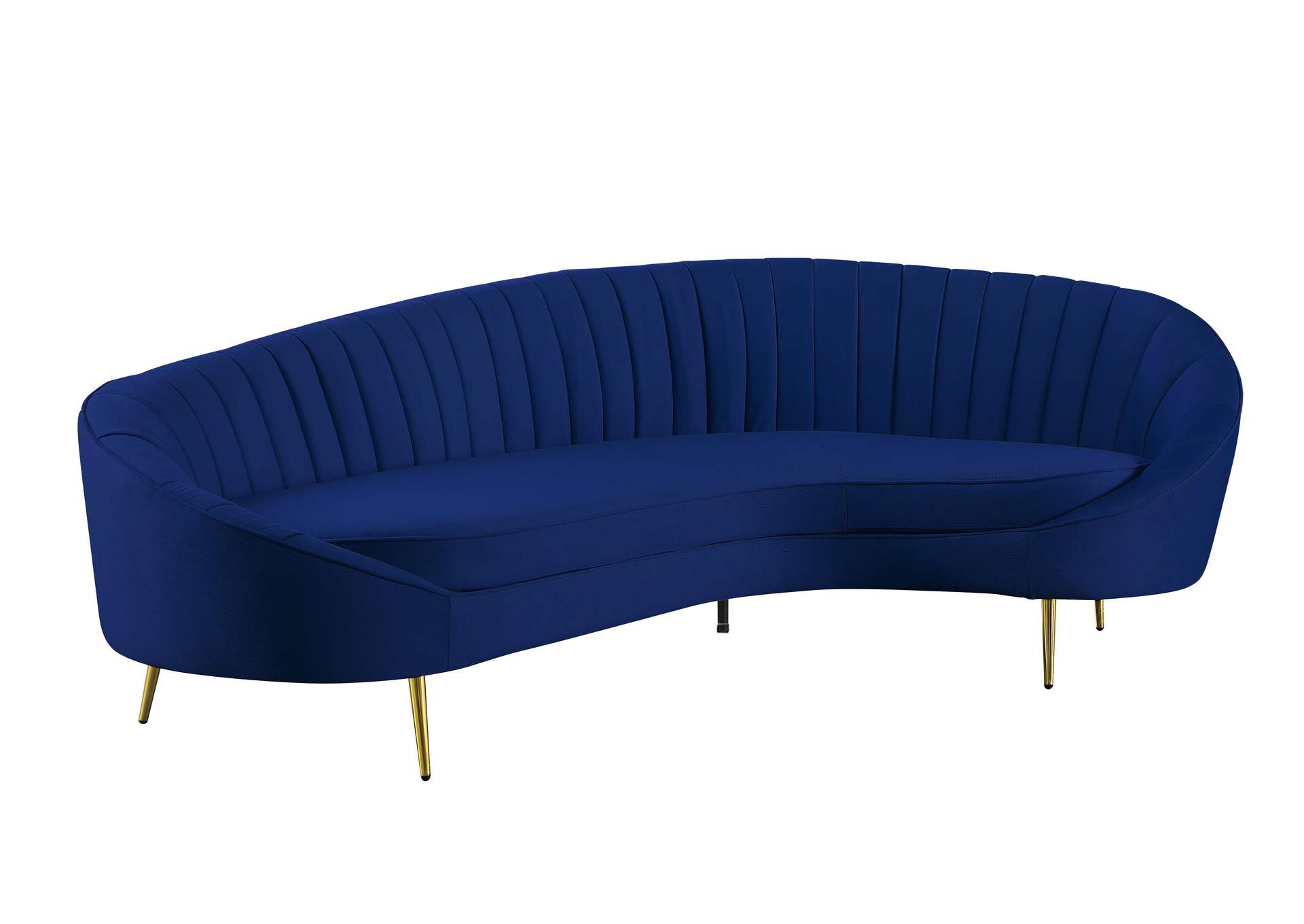 Modern Chaise-Style Sofa With Pet & Stain Resistant Fabric image 3