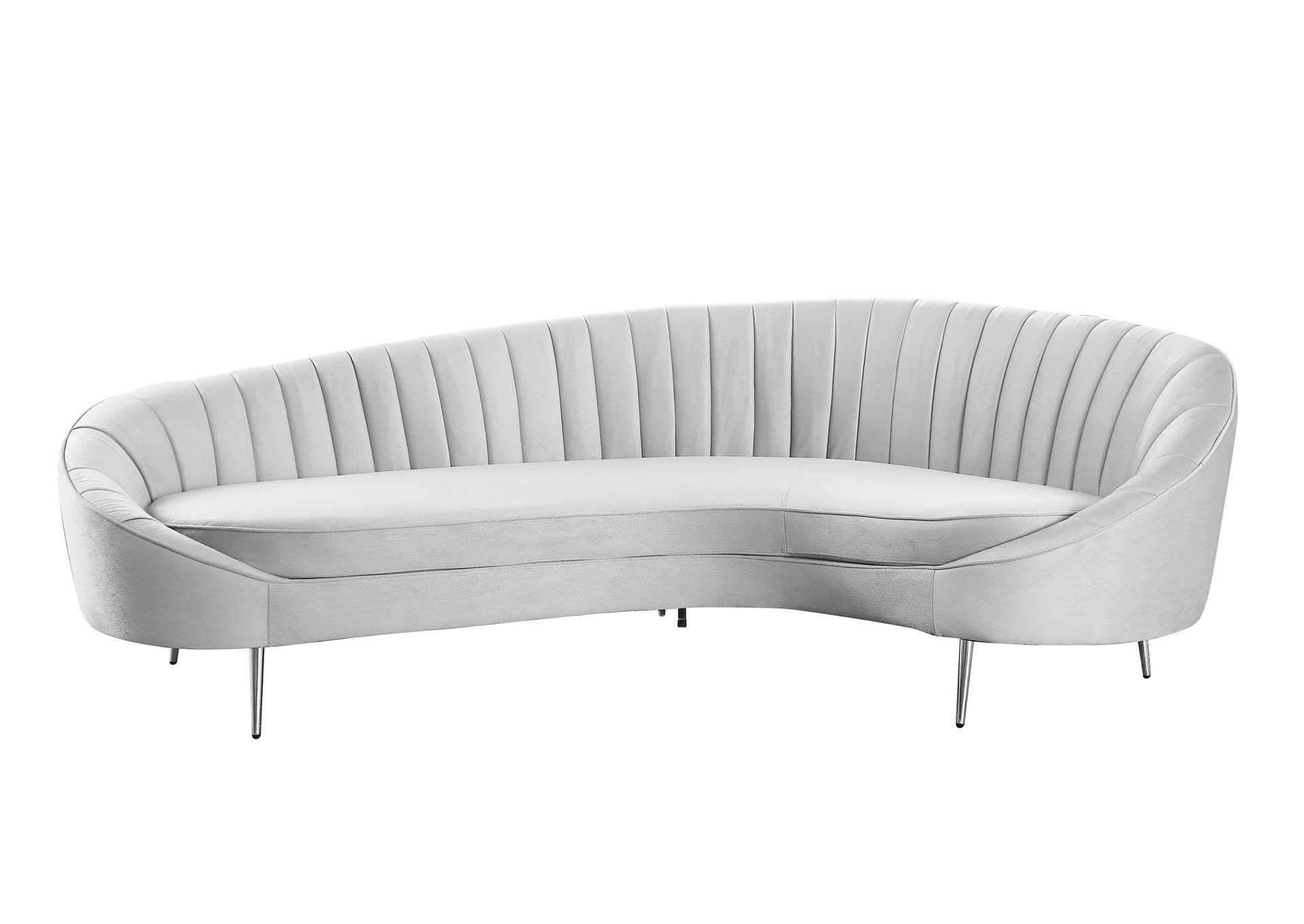 Modern Chaise-Style Sofa With Pet & Stain Resistant Fabric image 12