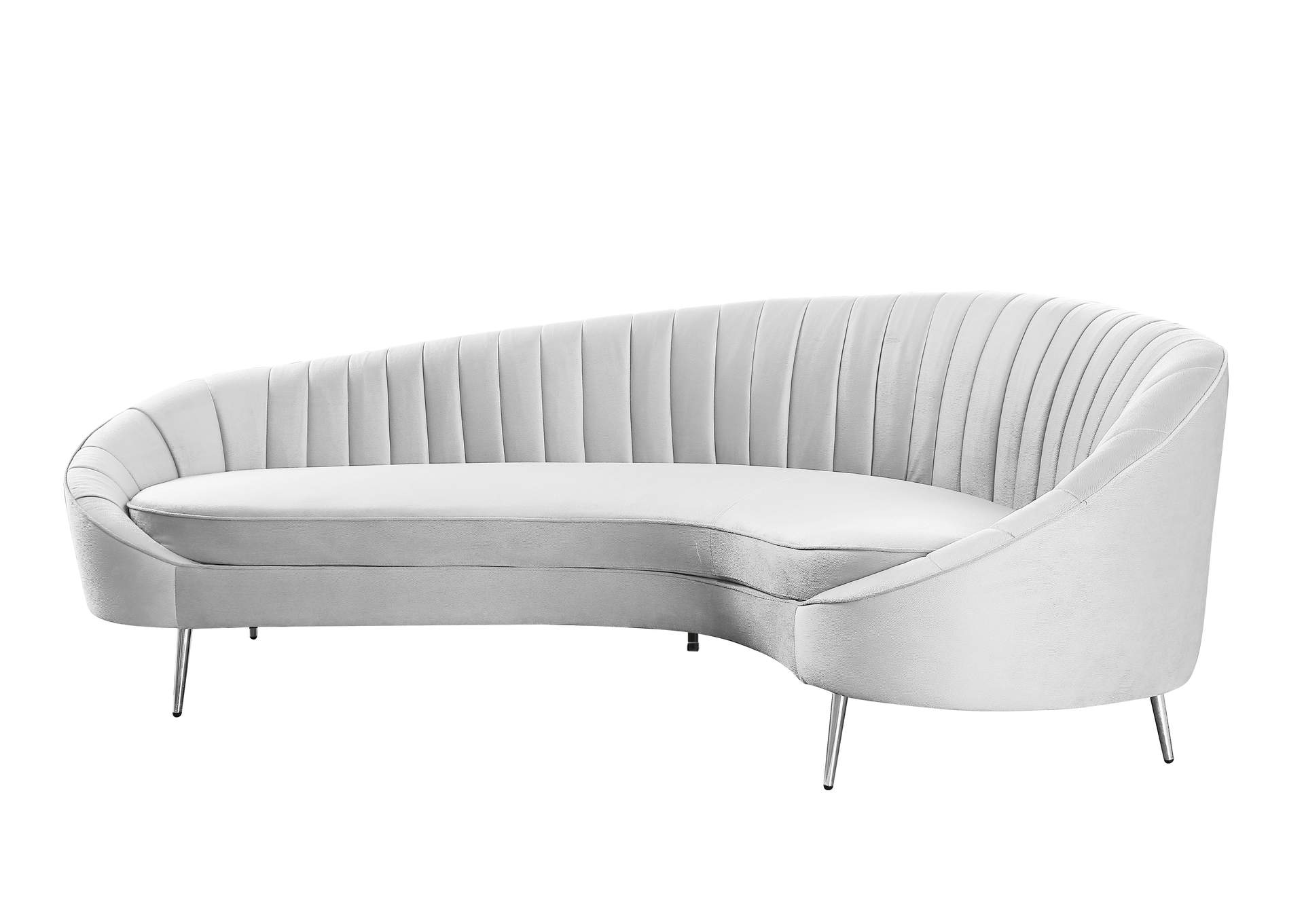 Modern Chaise-Style Sofa With Pet & Stain Resistant Fabric image 13