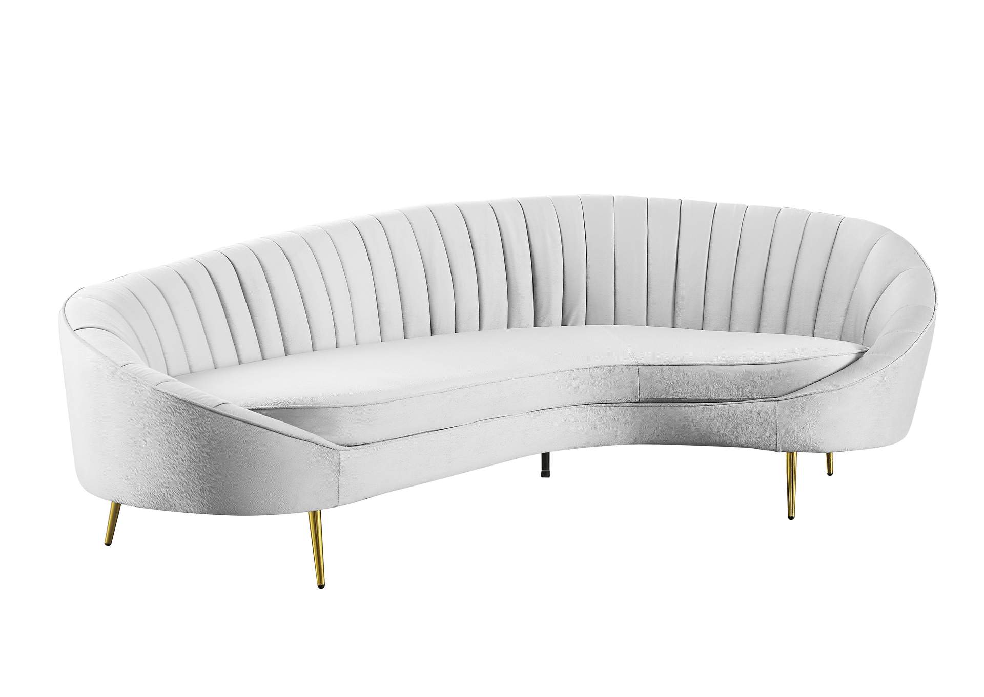 Modern Chaise-Style Sofa With Pet & Stain Resistant Fabric image 3