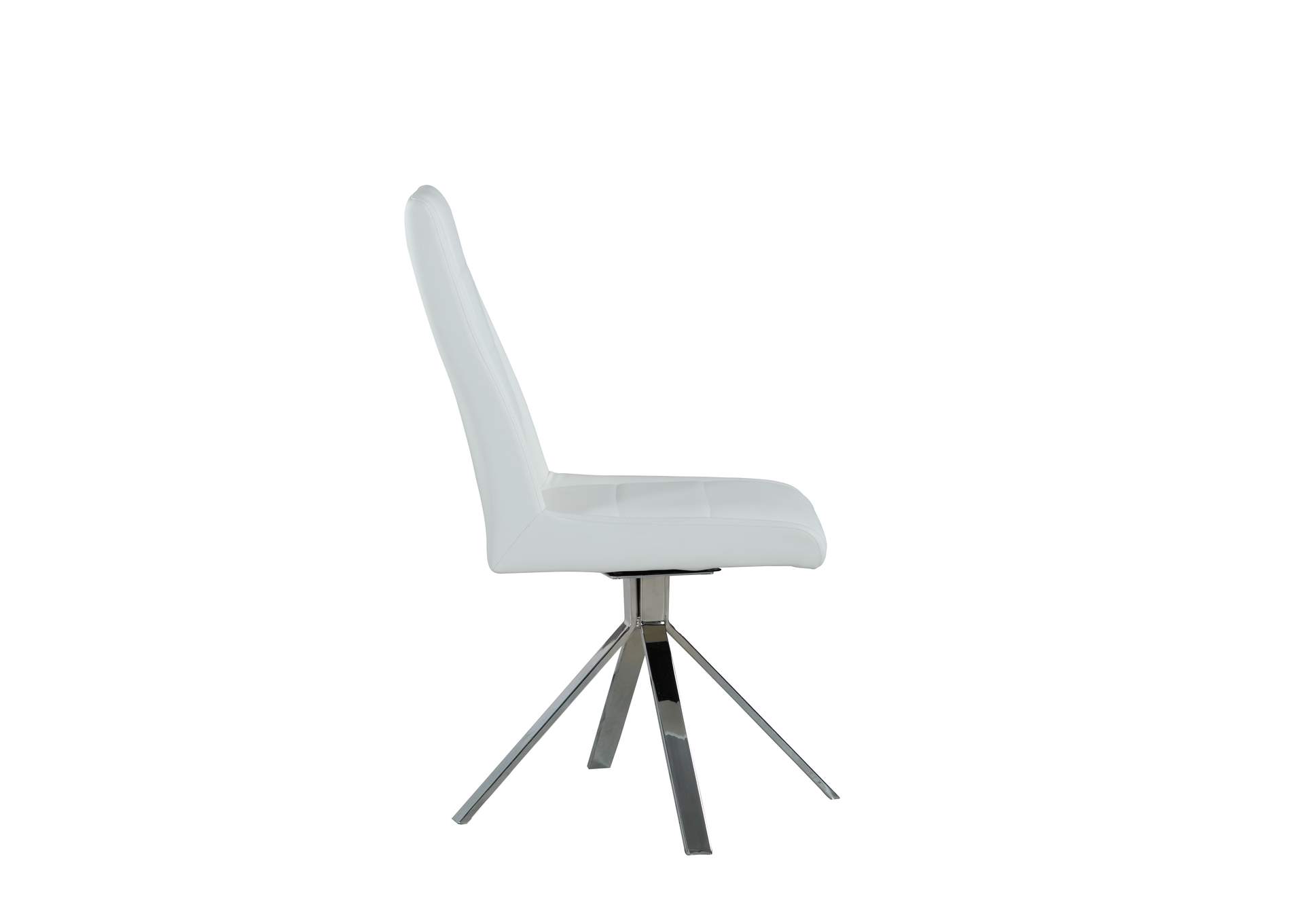 Contemporary Upholstered Swivel Side Chair image 5