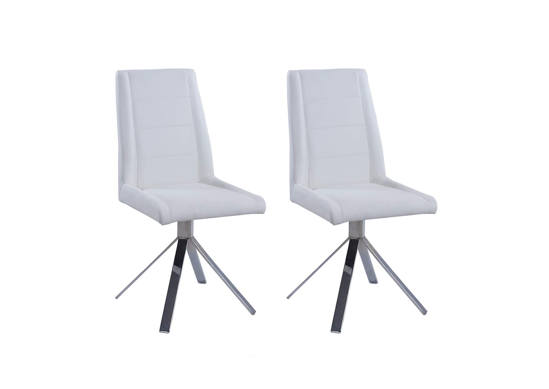 Contemporary Upholstered Swivel Side Chair image 9