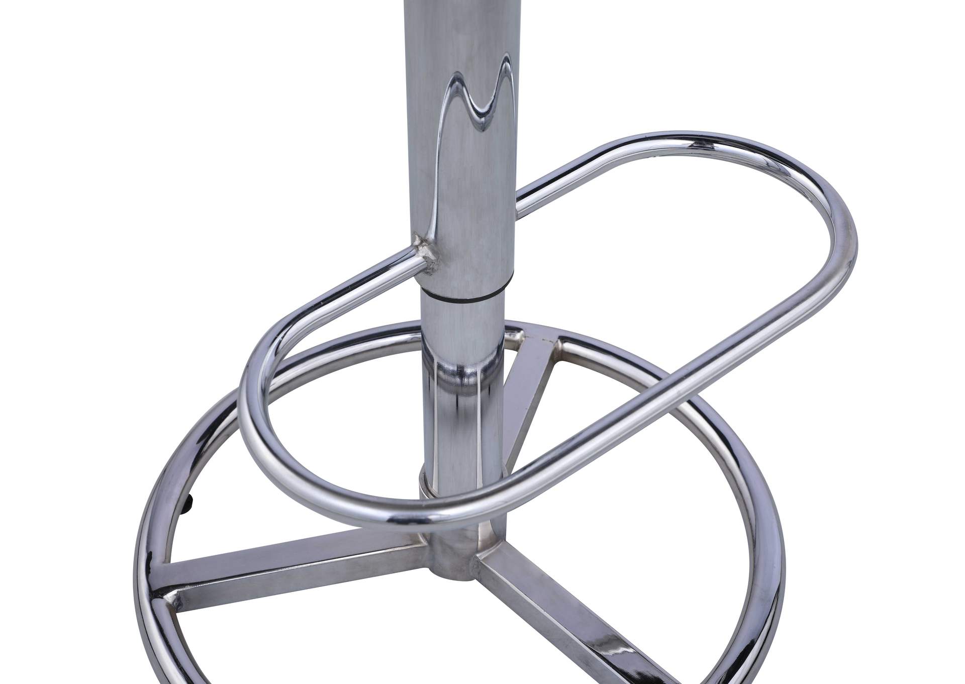 Contemporary Channel Back Height-Adjustable Stool image 8