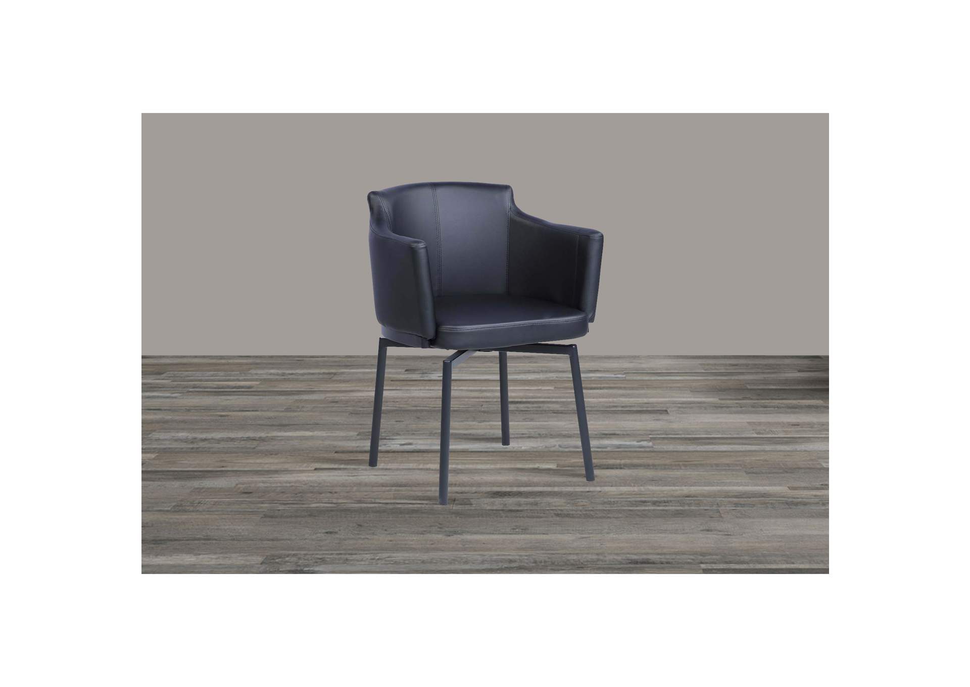 Modern Club Arm Chair With Memory Swivel image 1