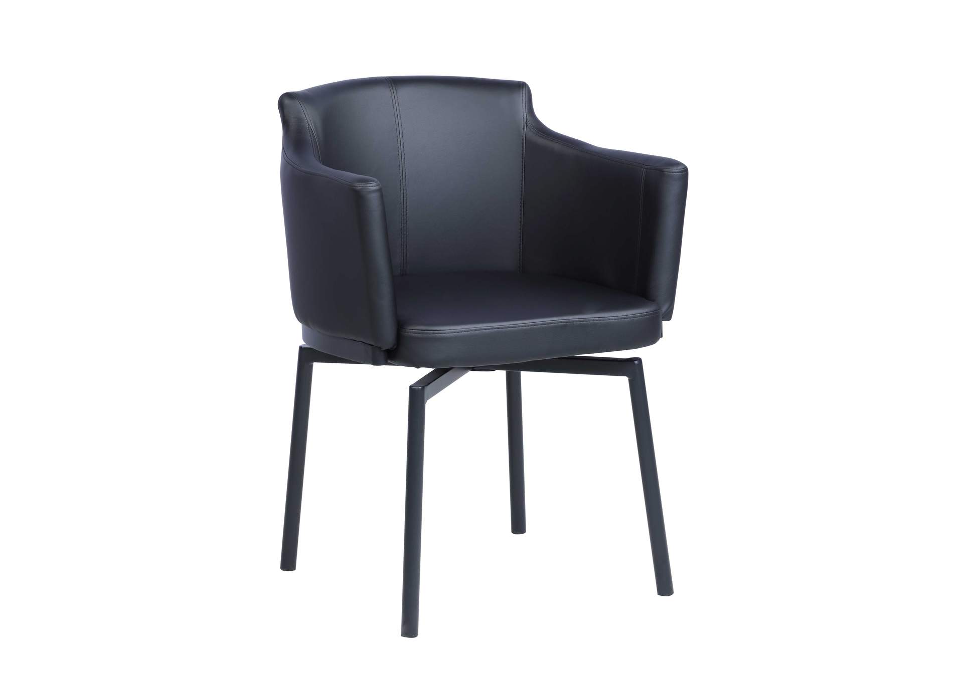 Modern Club Arm Chair With Memory Swivel image 3