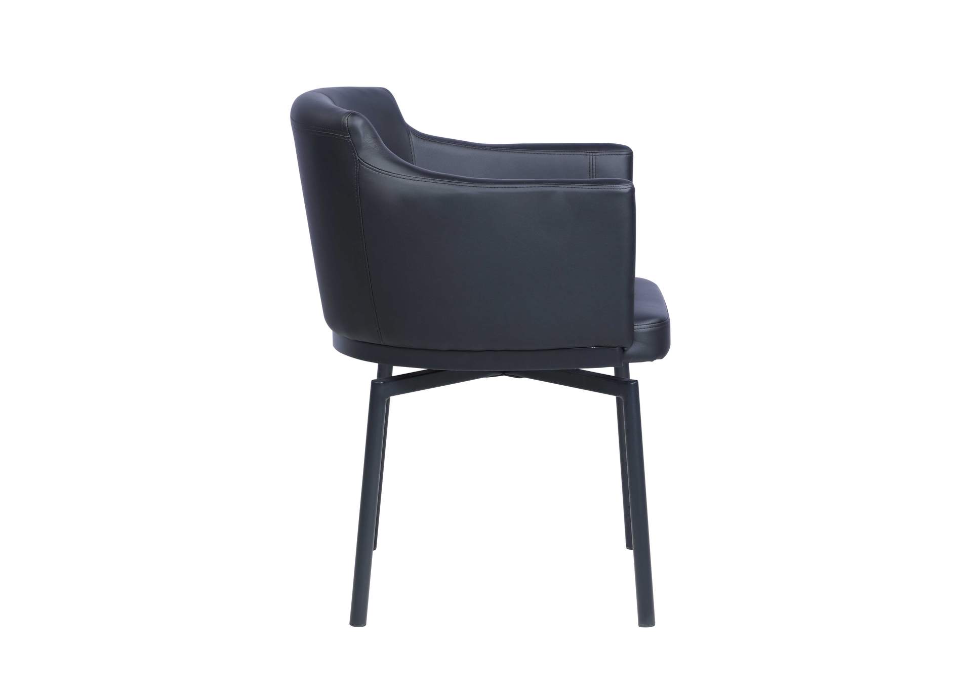 Modern Club Arm Chair With Memory Swivel image 6