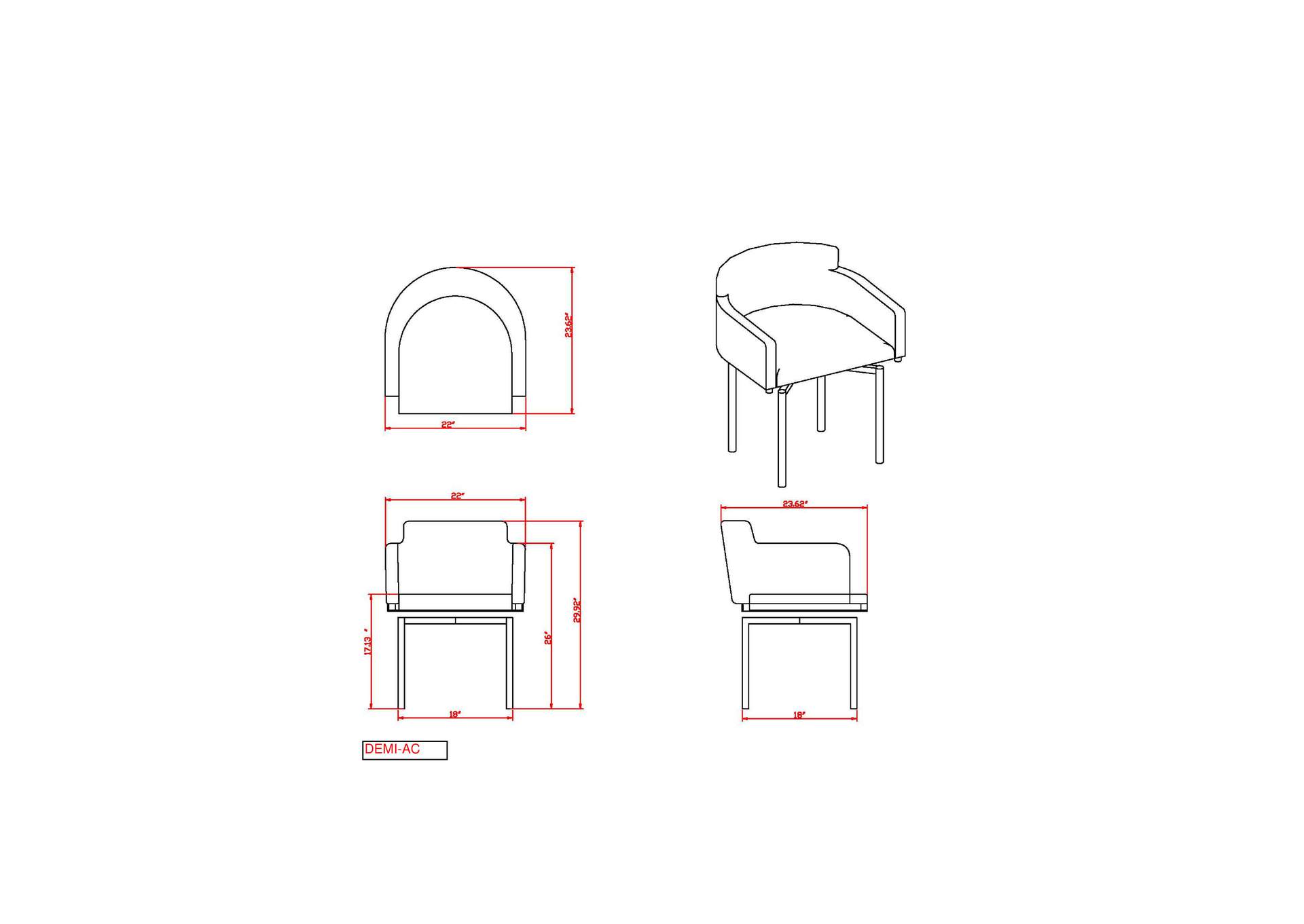 Modern Club Arm Chair With Memory Swivel image 11