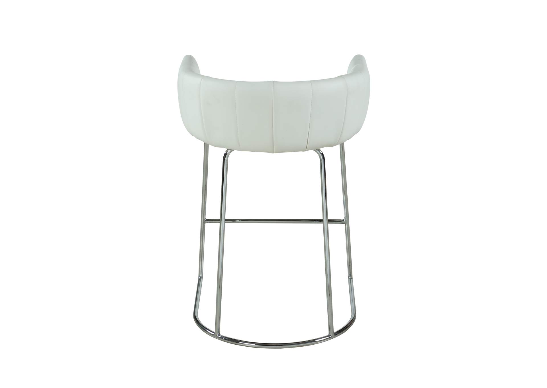 Contemporary Channel Back Counter Stool image 7
