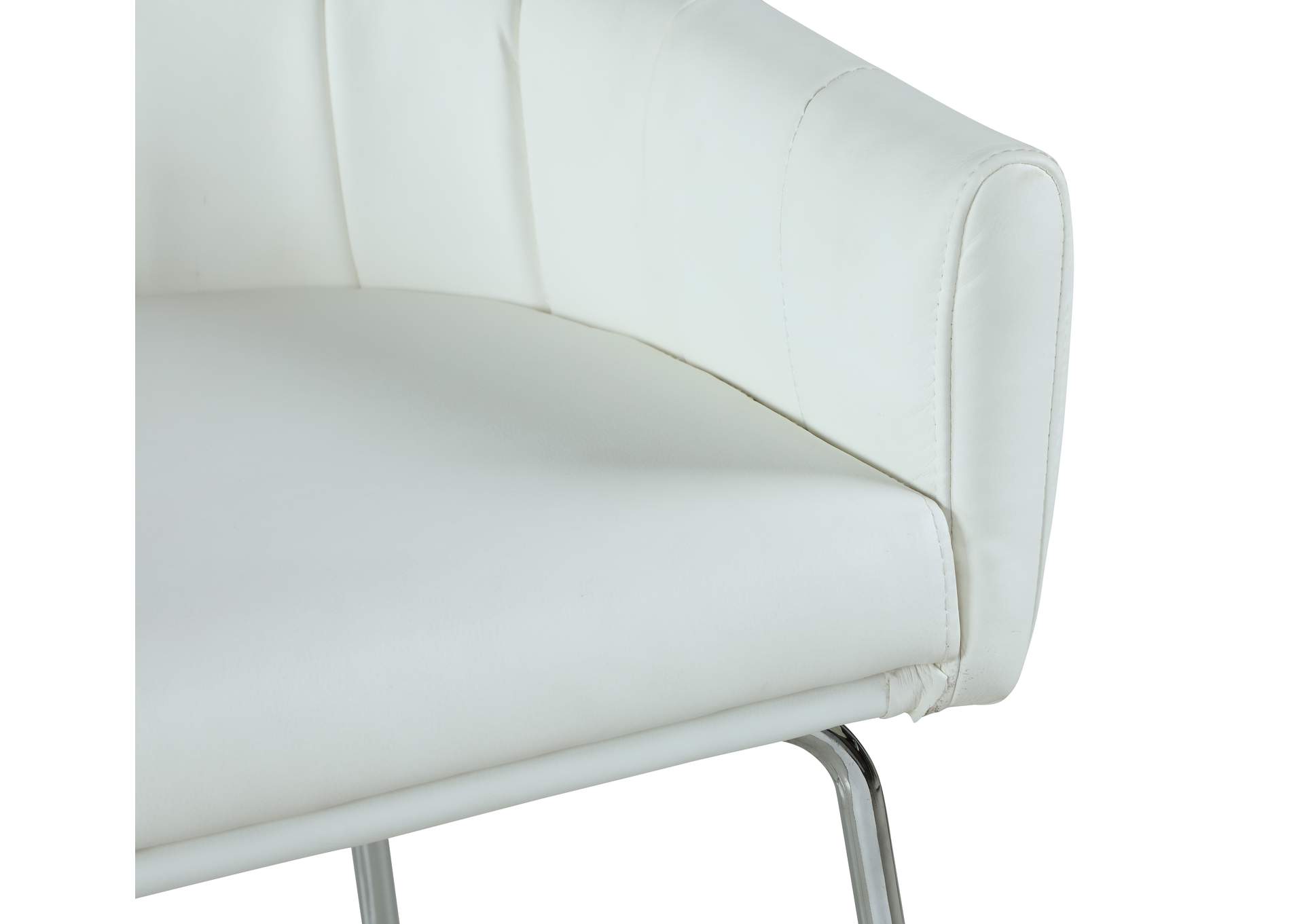 Contemporary Channel Back Counter Stool image 8