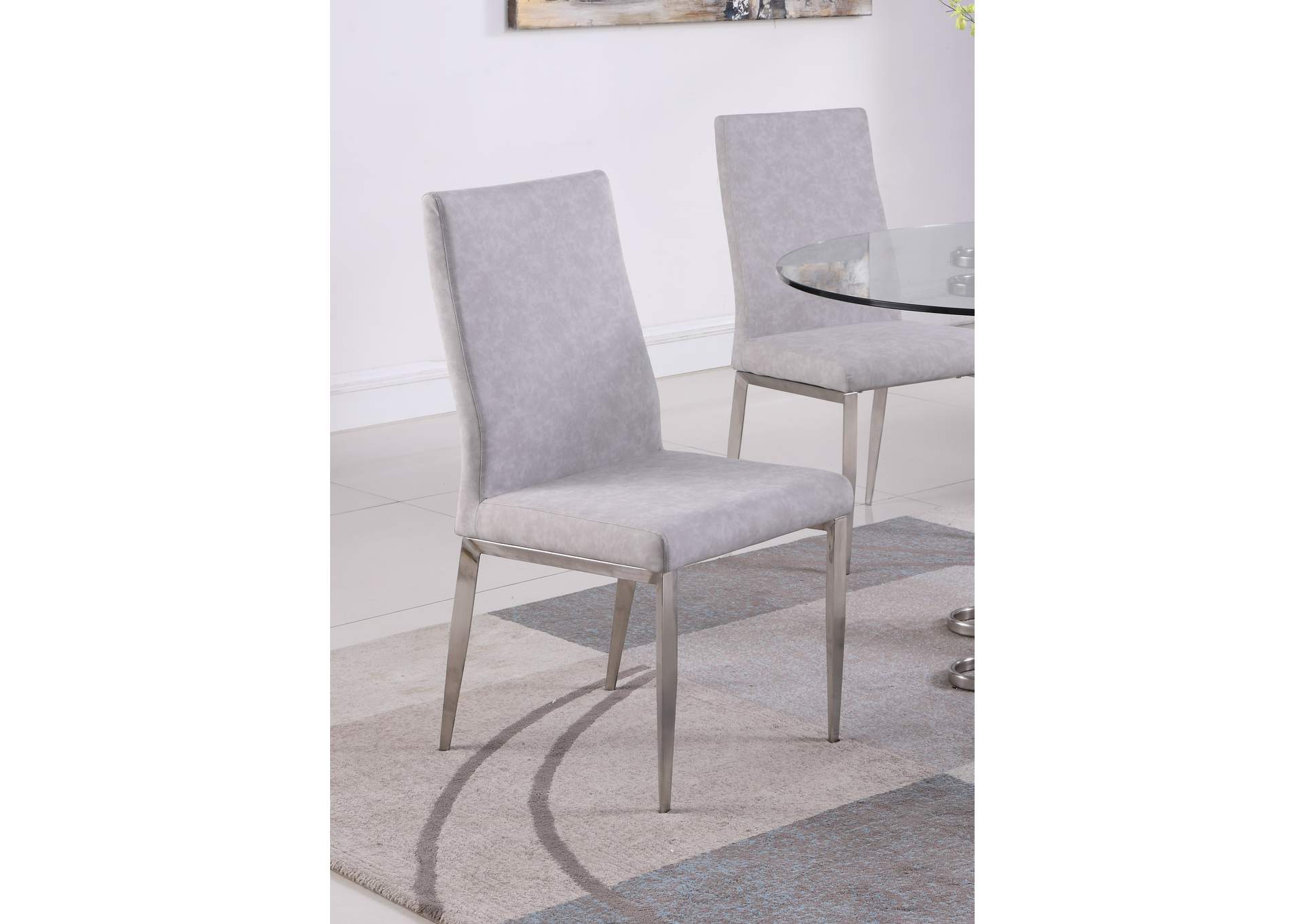 Contemporary Contour-Back Chair image 8