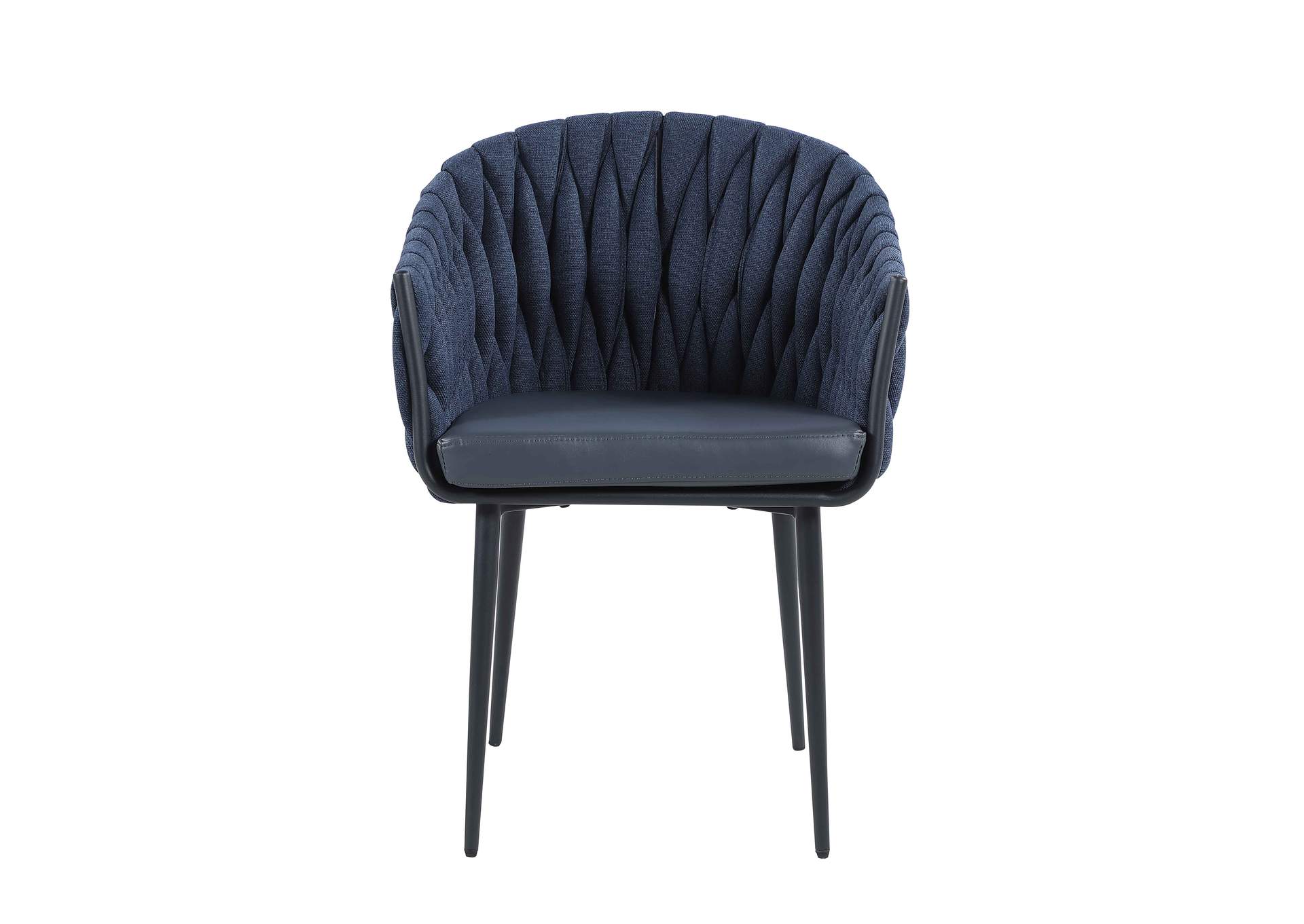 Modern Arm Chair With Weave Back image 5
