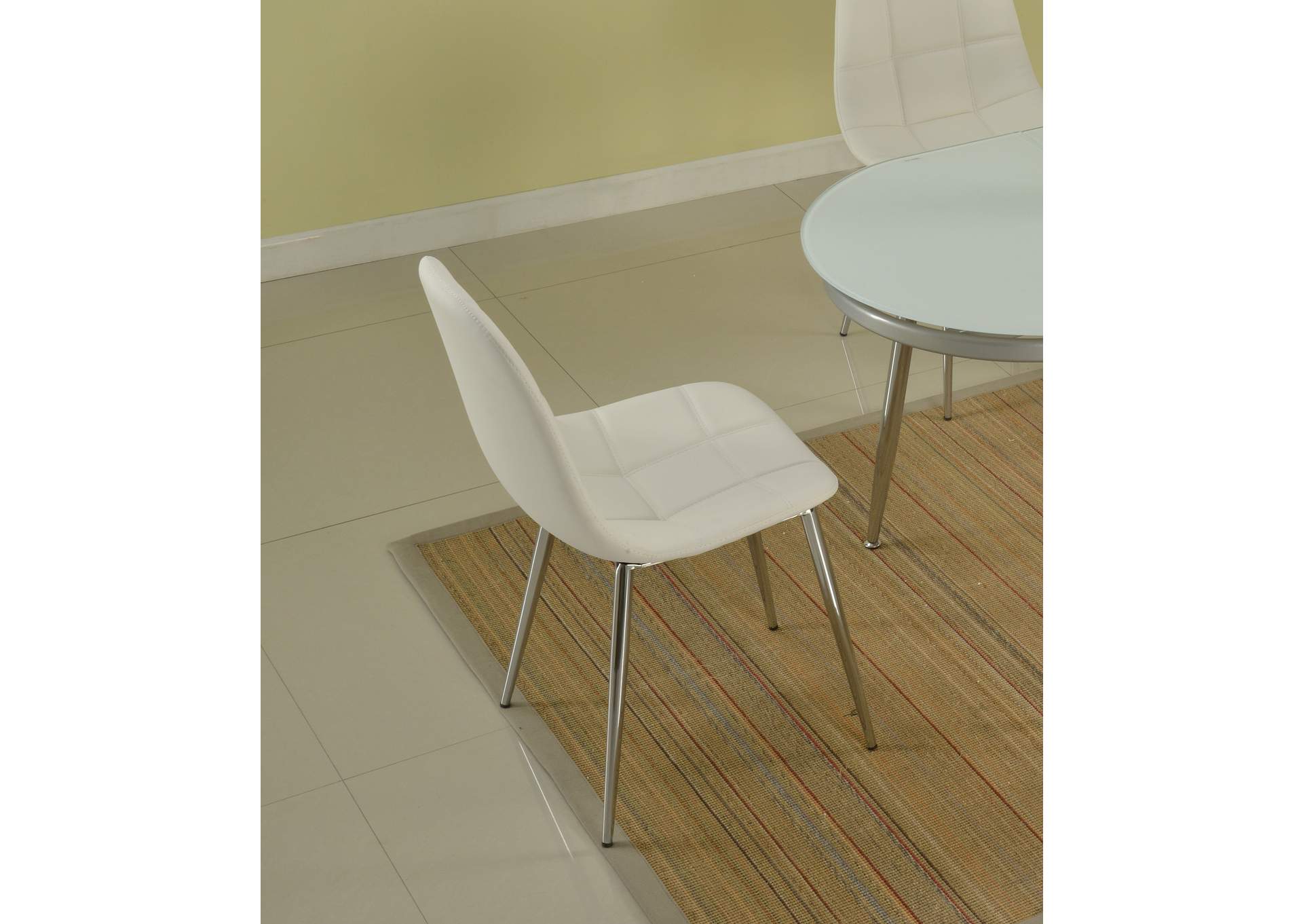 Waffle Tufted Side Chair With Bucket Seat image 4