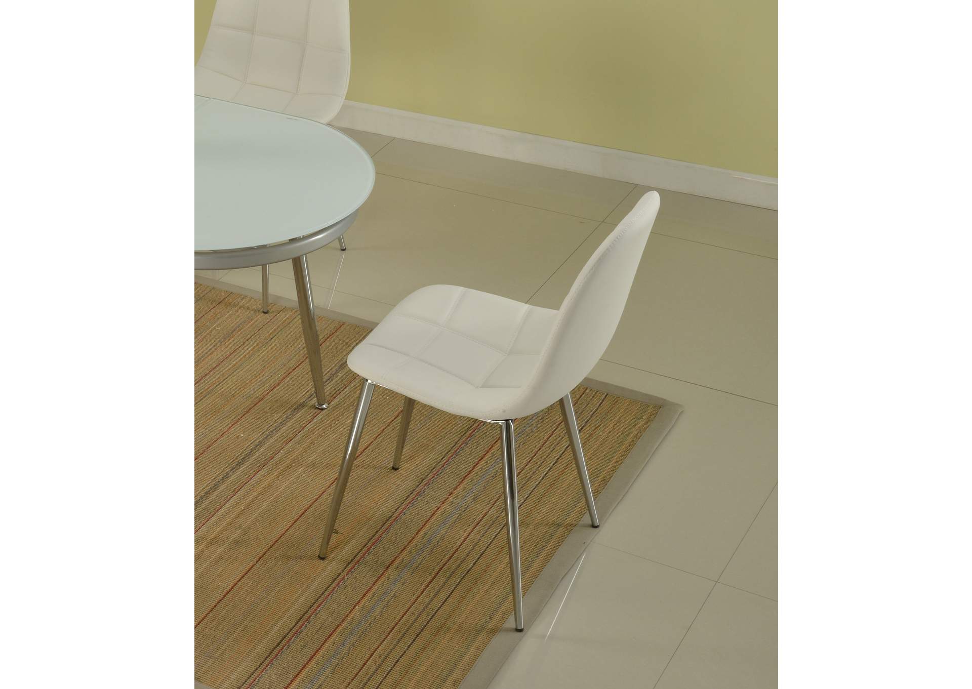 Waffle Tufted Side Chair With Bucket Seat image 5