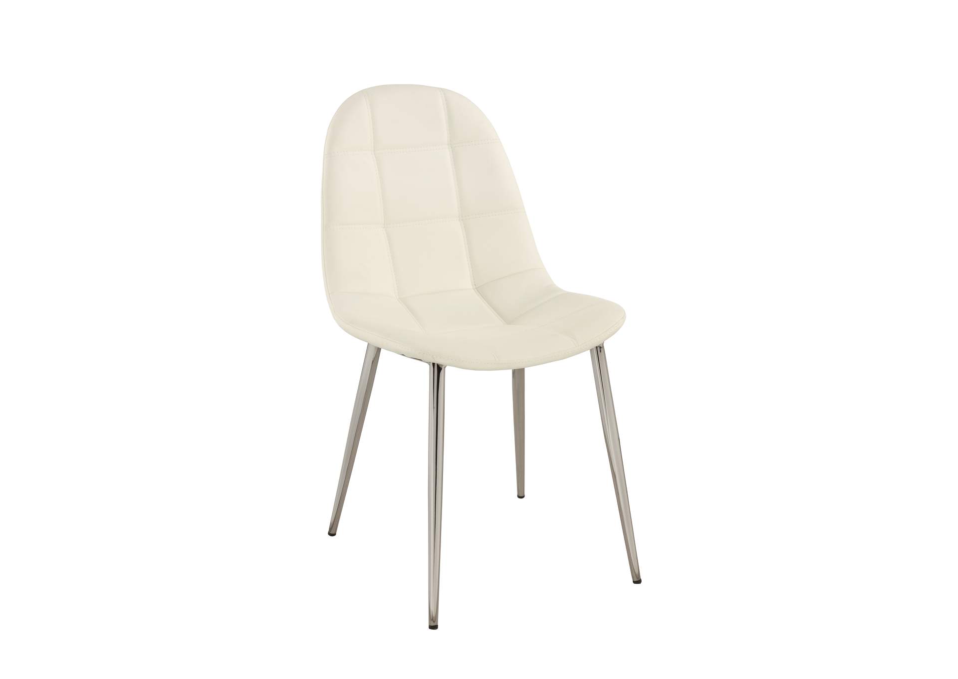 Waffle Tufted Side Chair With Bucket Seat image 1