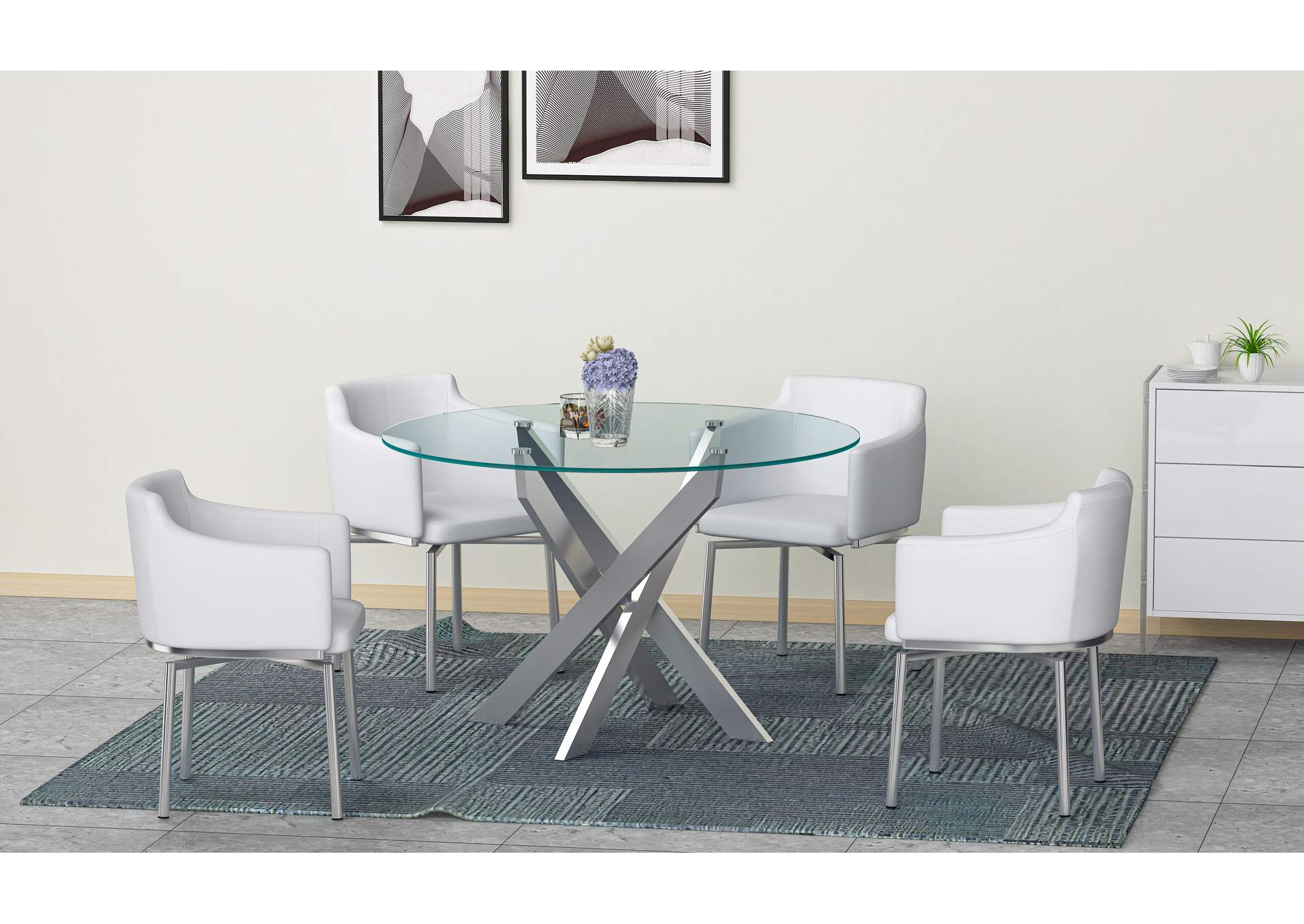 Modern Club Arm Chair With Memory Swivel image 1