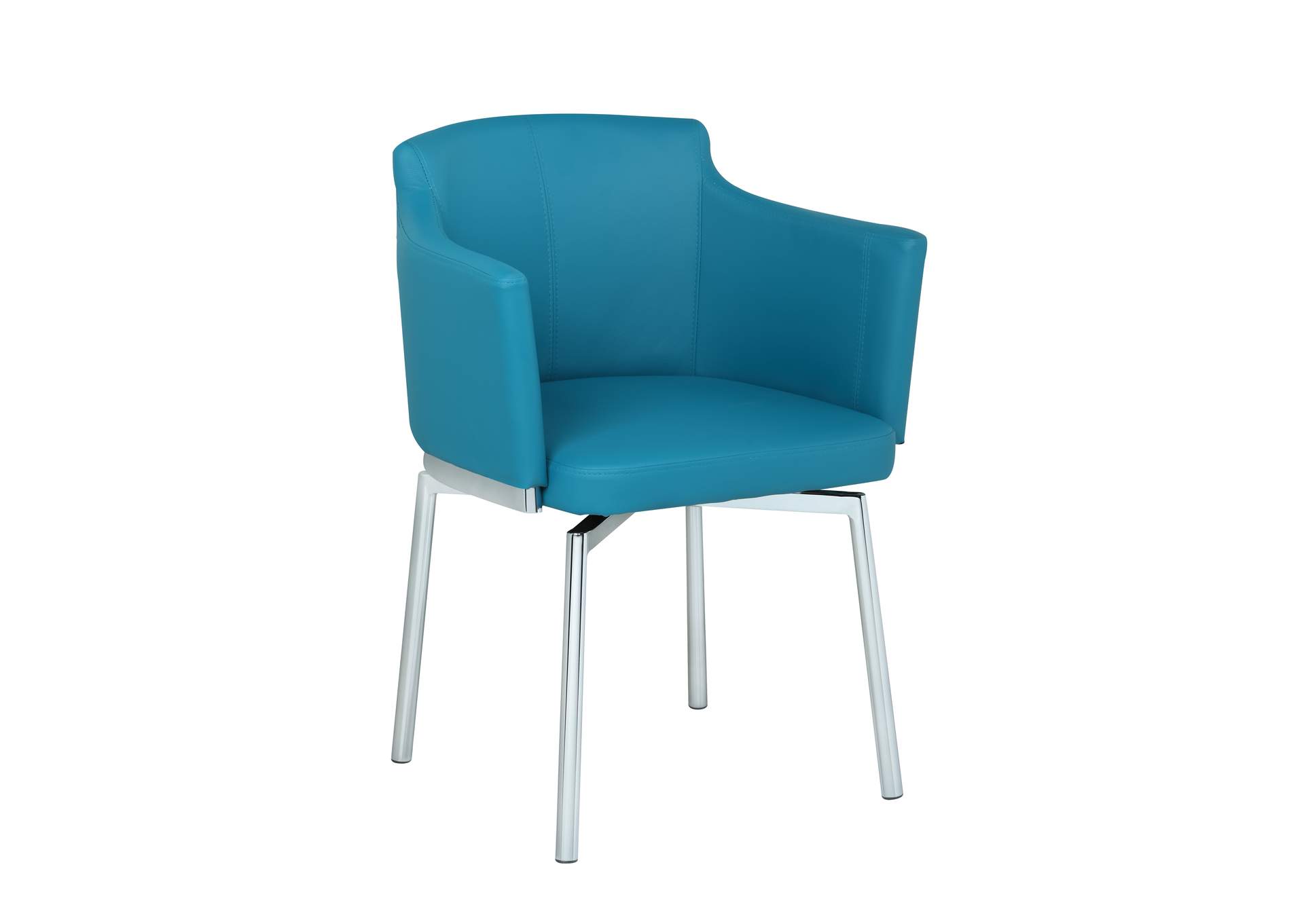 Modern Club Arm Chair With Memory Swivel image 3