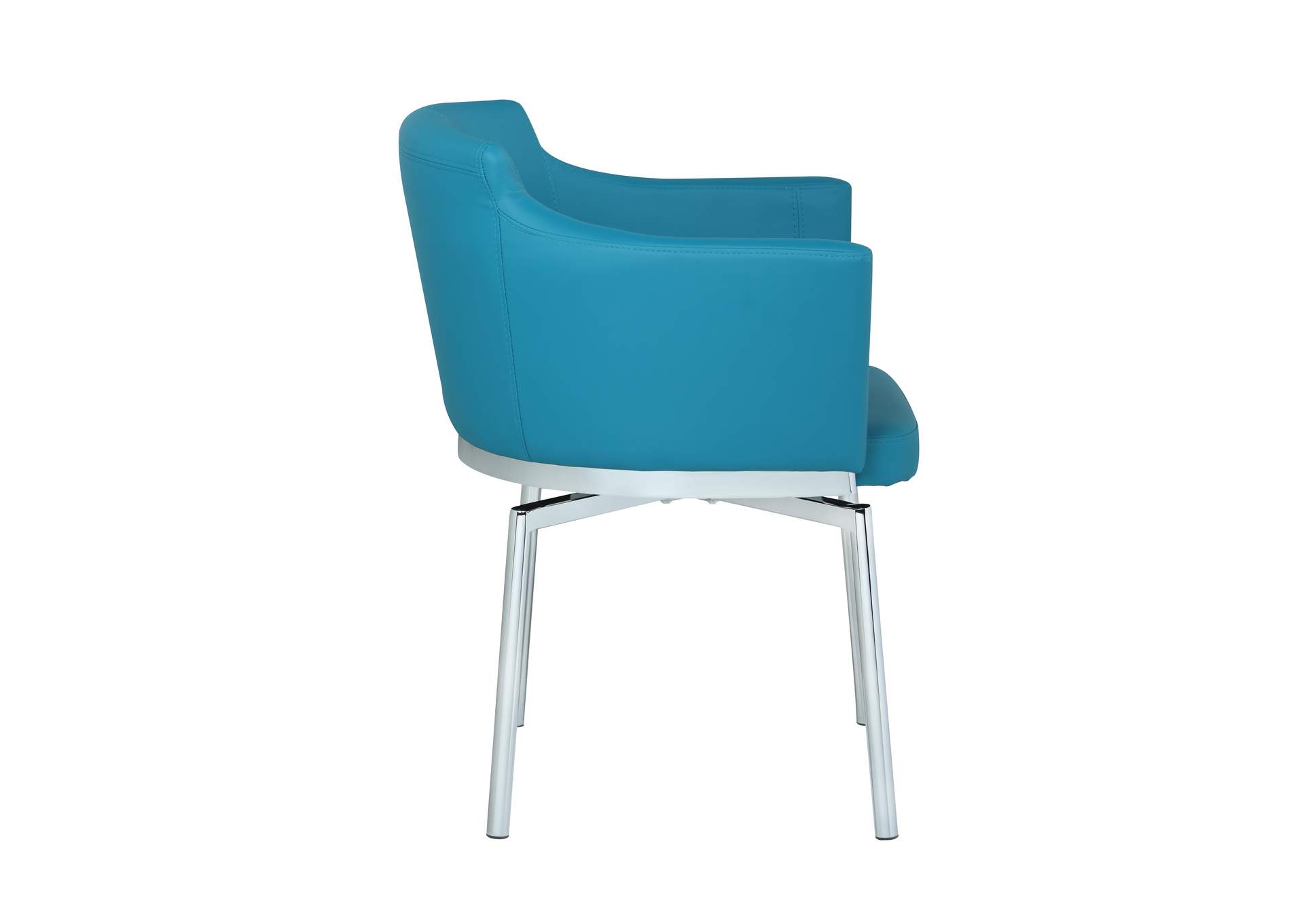 Modern Club Arm Chair With Memory Swivel image 7