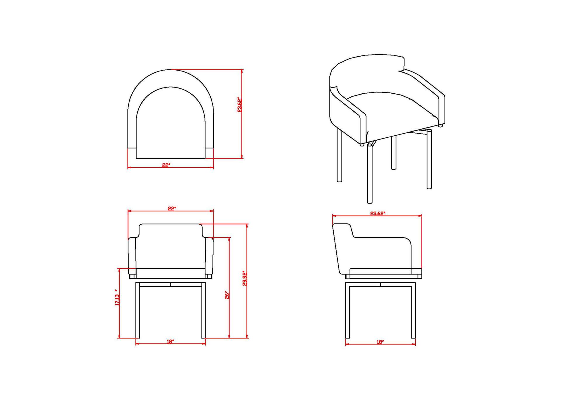 Modern Club Arm Chair With Memory Swivel image 10