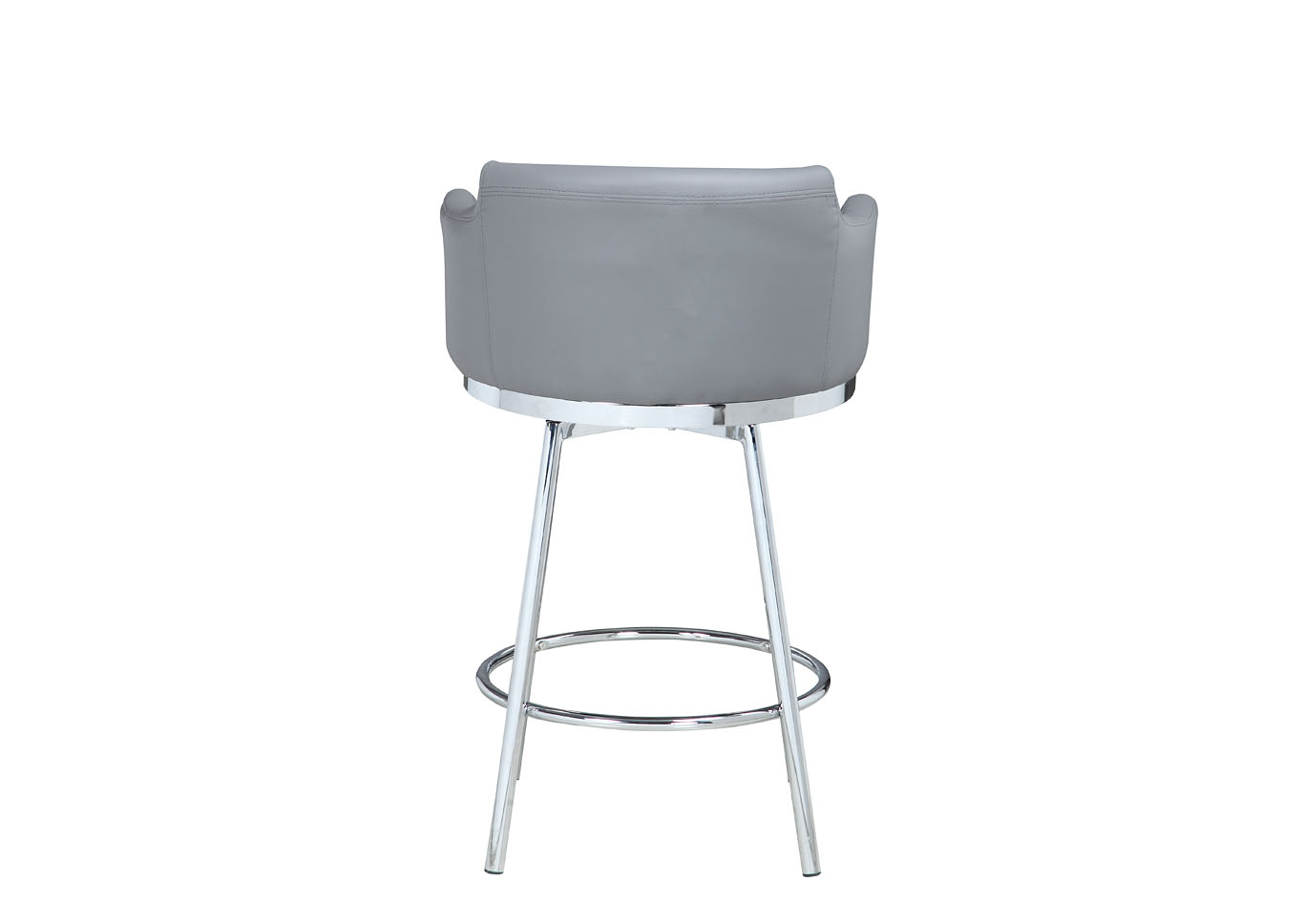 Modern Club Counter Stool With Memory Swivel image 7
