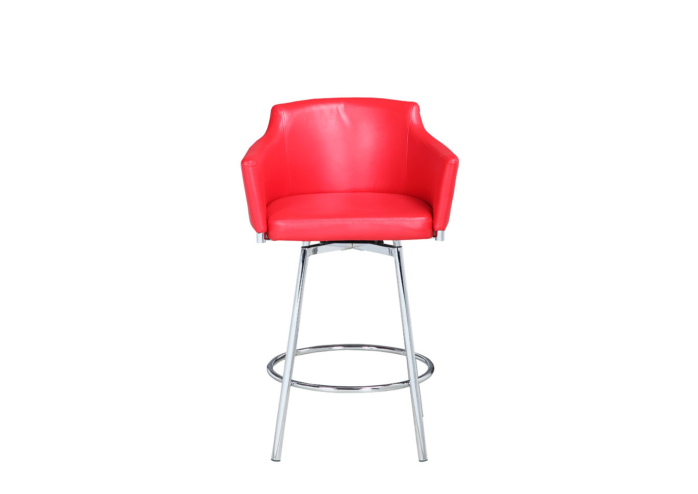 Modern Club Bar Stool With Memory Swivel image 7