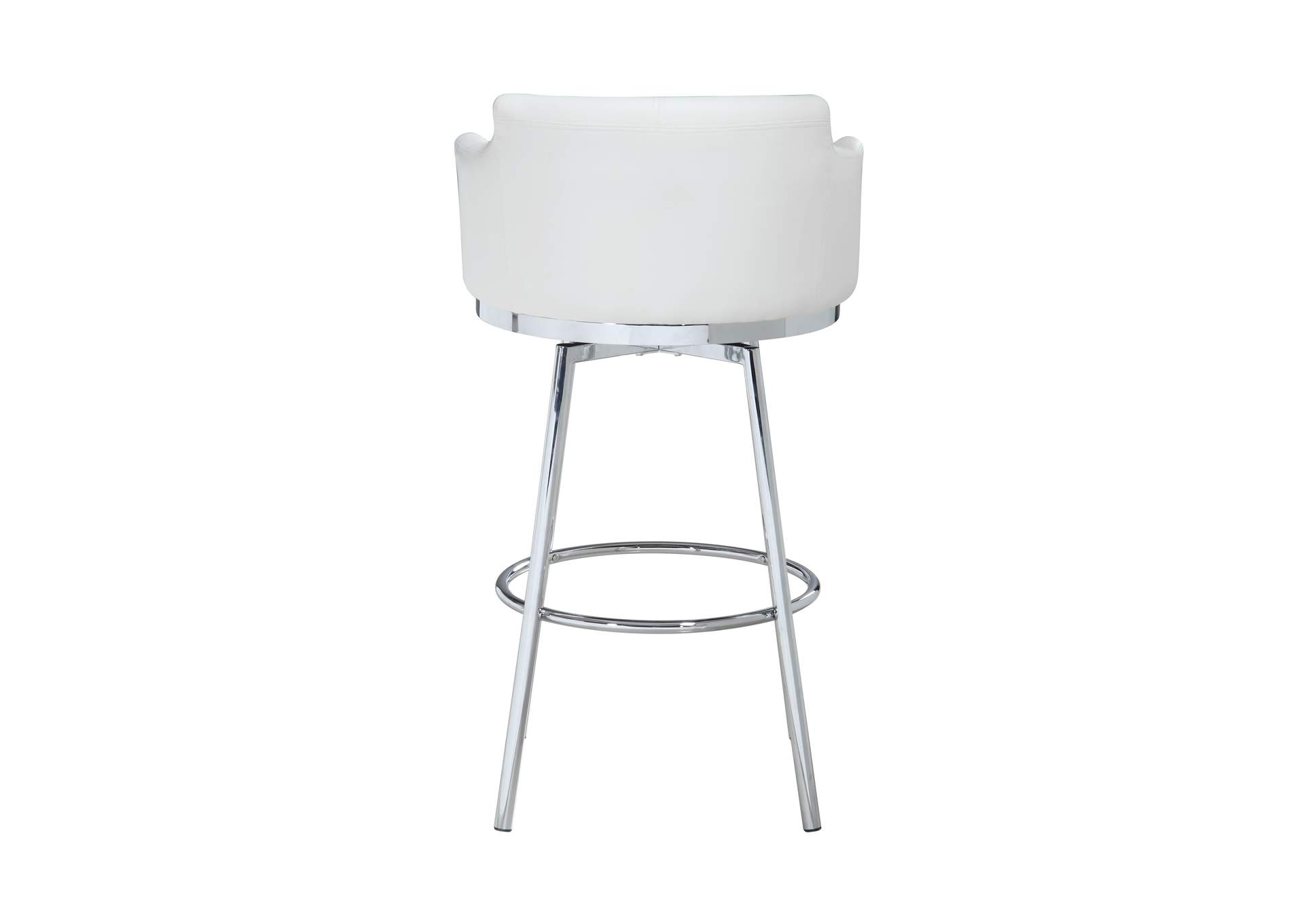 Modern Club Bar Stool With Memory Swivel image 6