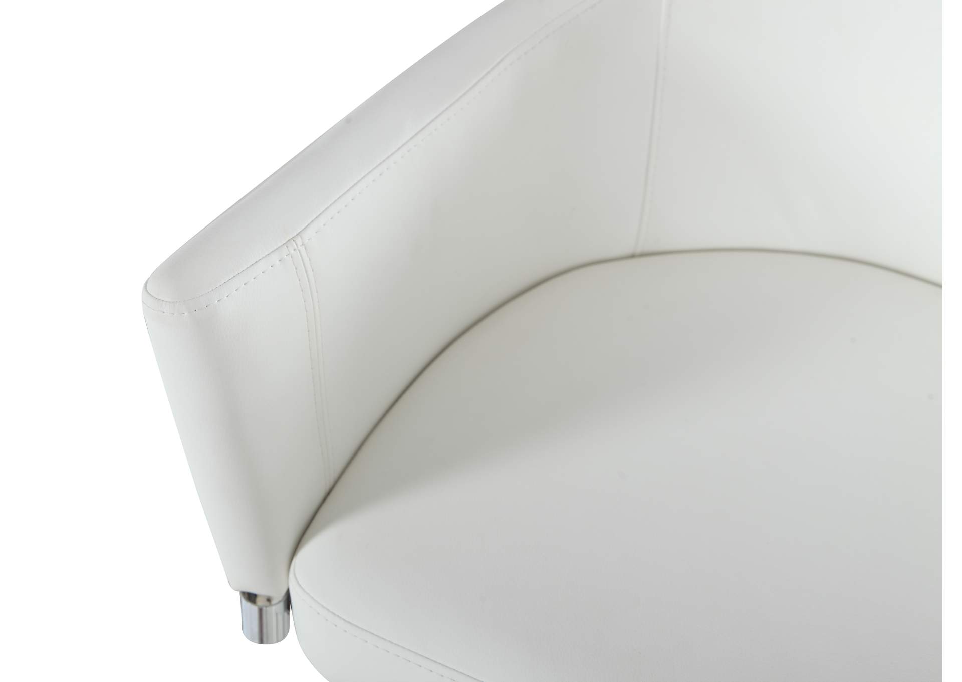 Modern Club Bar Stool With Memory Swivel image 7