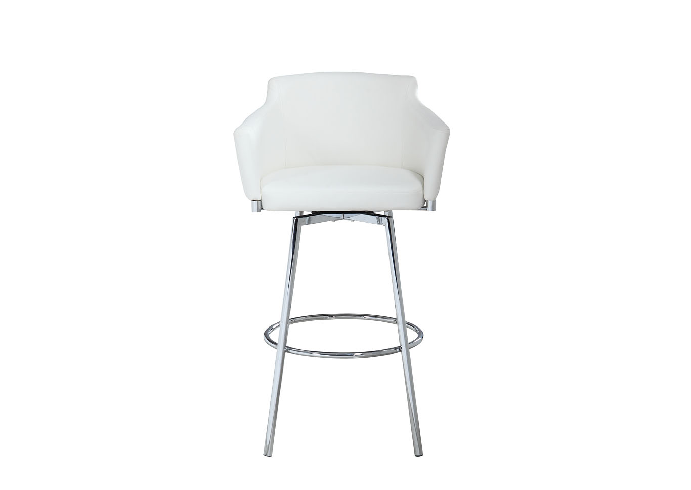 Modern Club Counter Stool With Memory Swivel image 4