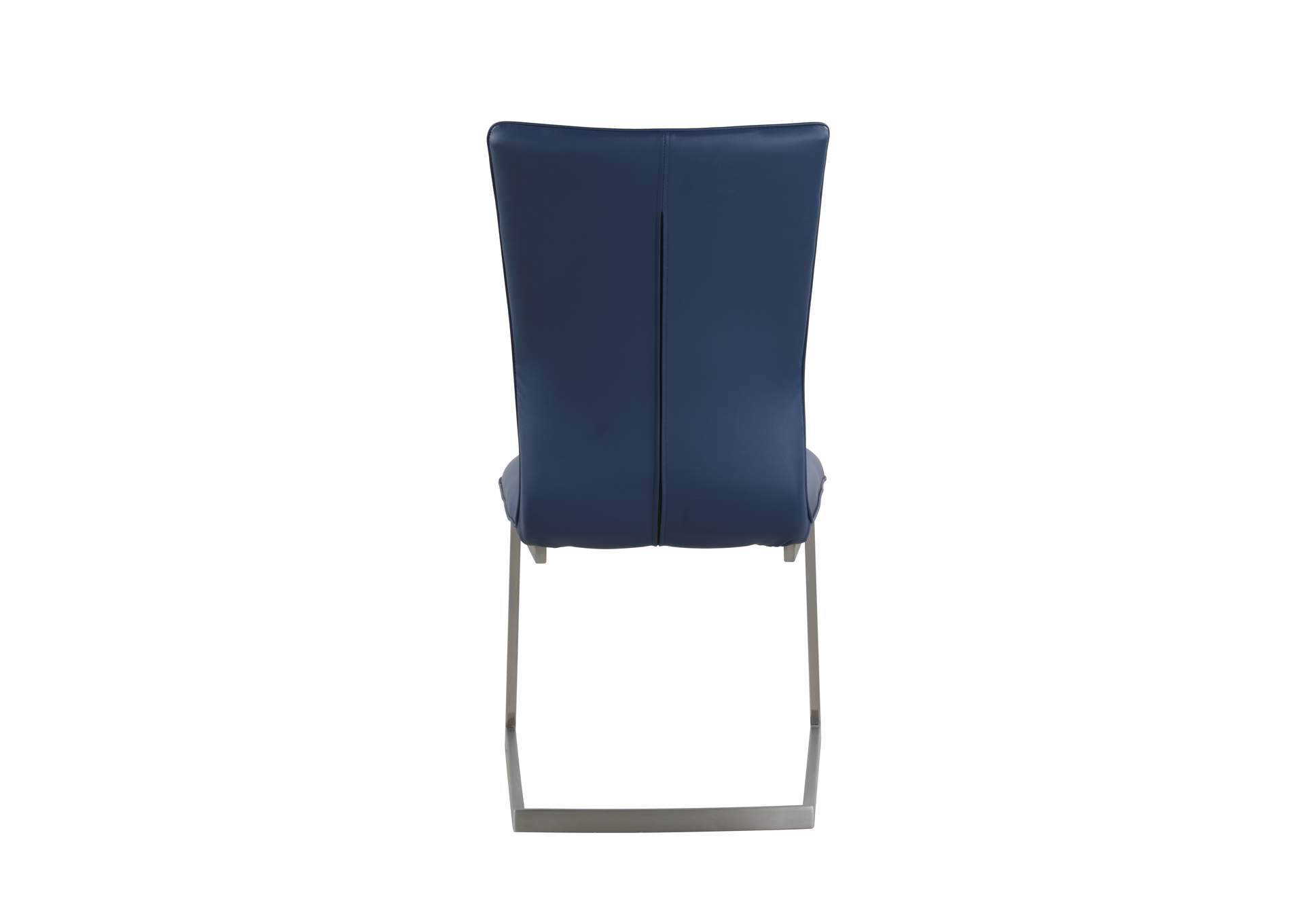 Contemporary Channel Back Cantilever Side Chair image 6