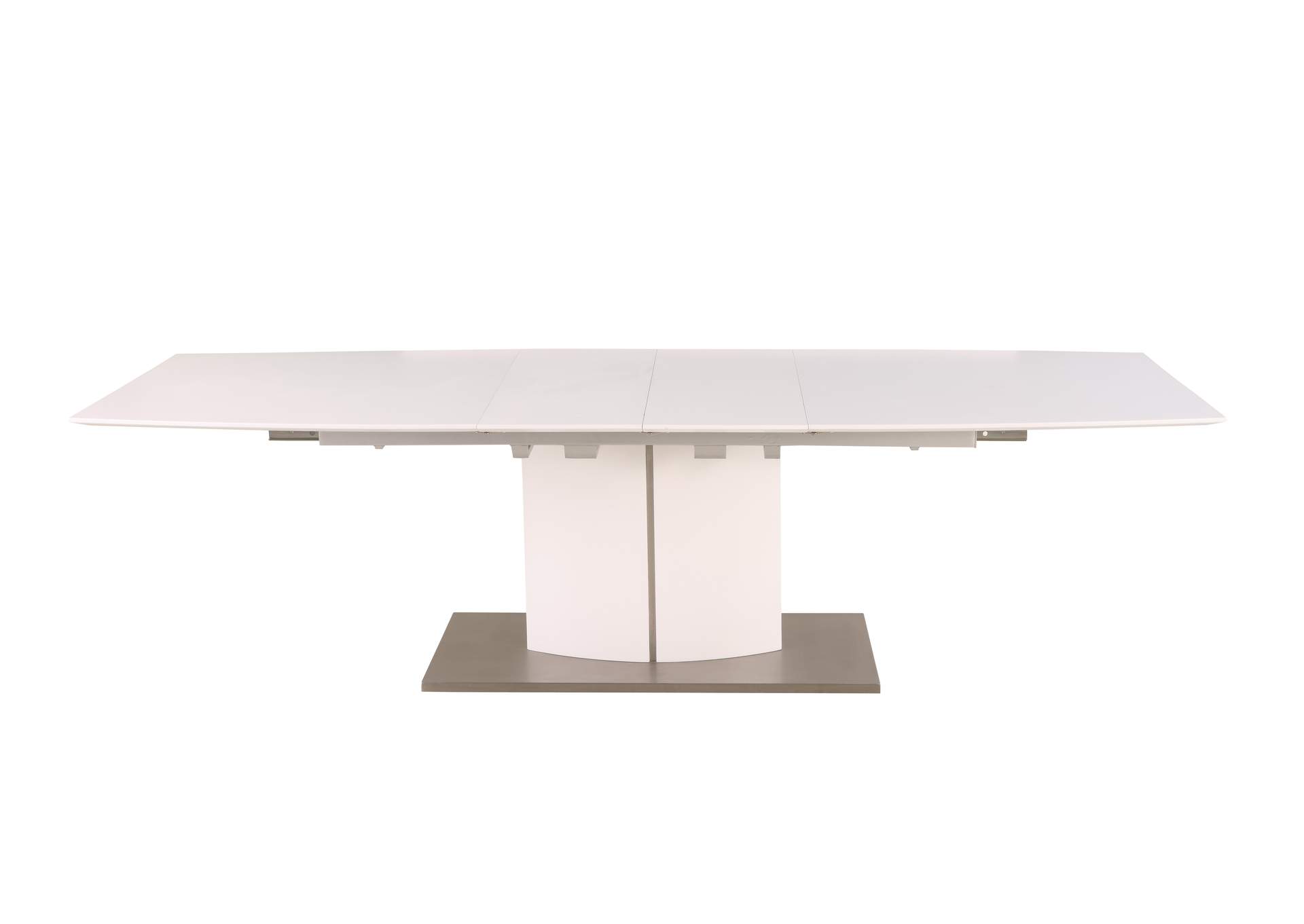 Contemporary Dining Table With Self-Storing Extension image 4