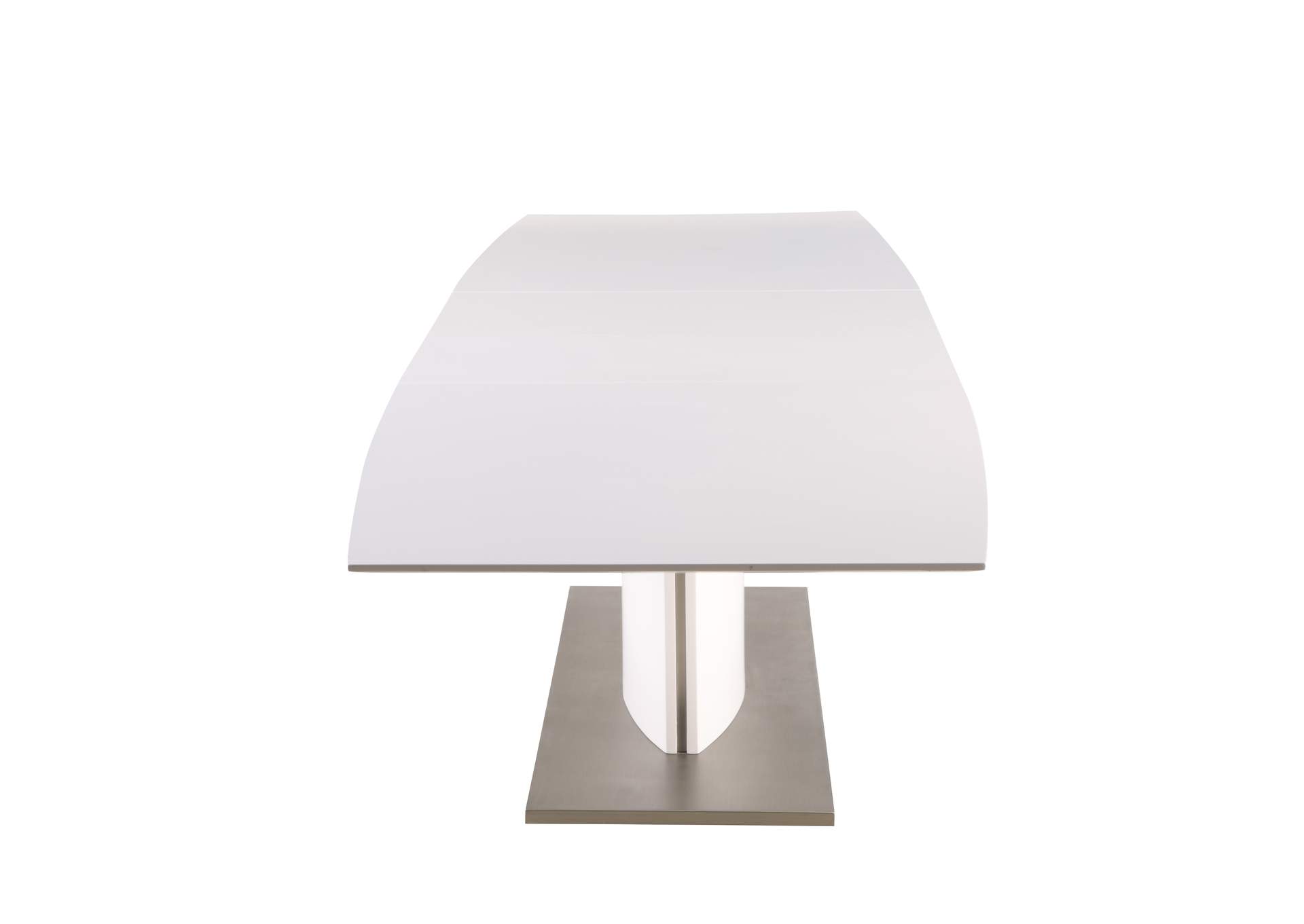 Contemporary Dining Table With Self-Storing Extension image 5