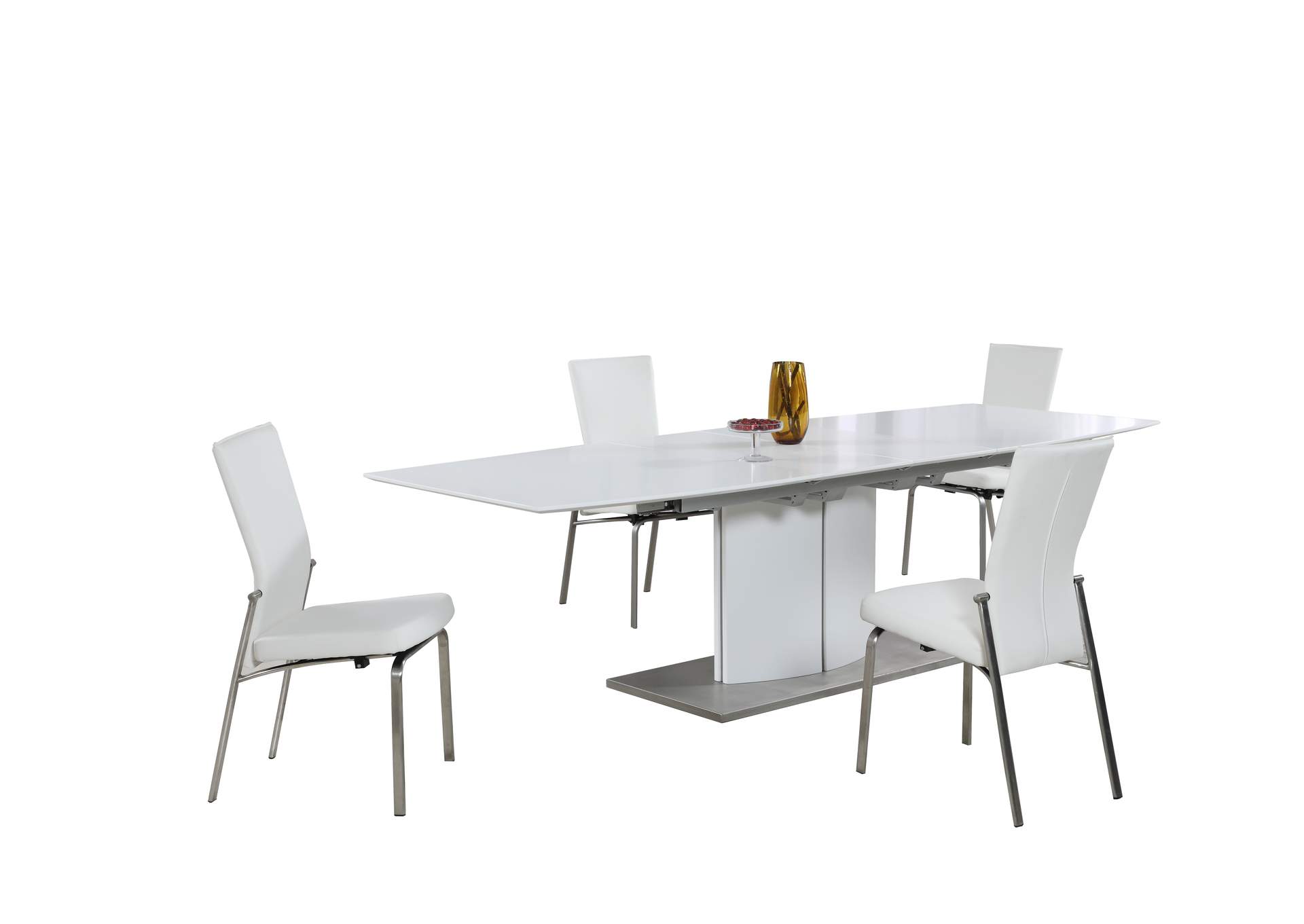 Dining Set With Extendable Dining Table & 4 Motion-Back Side Chairs image 3
