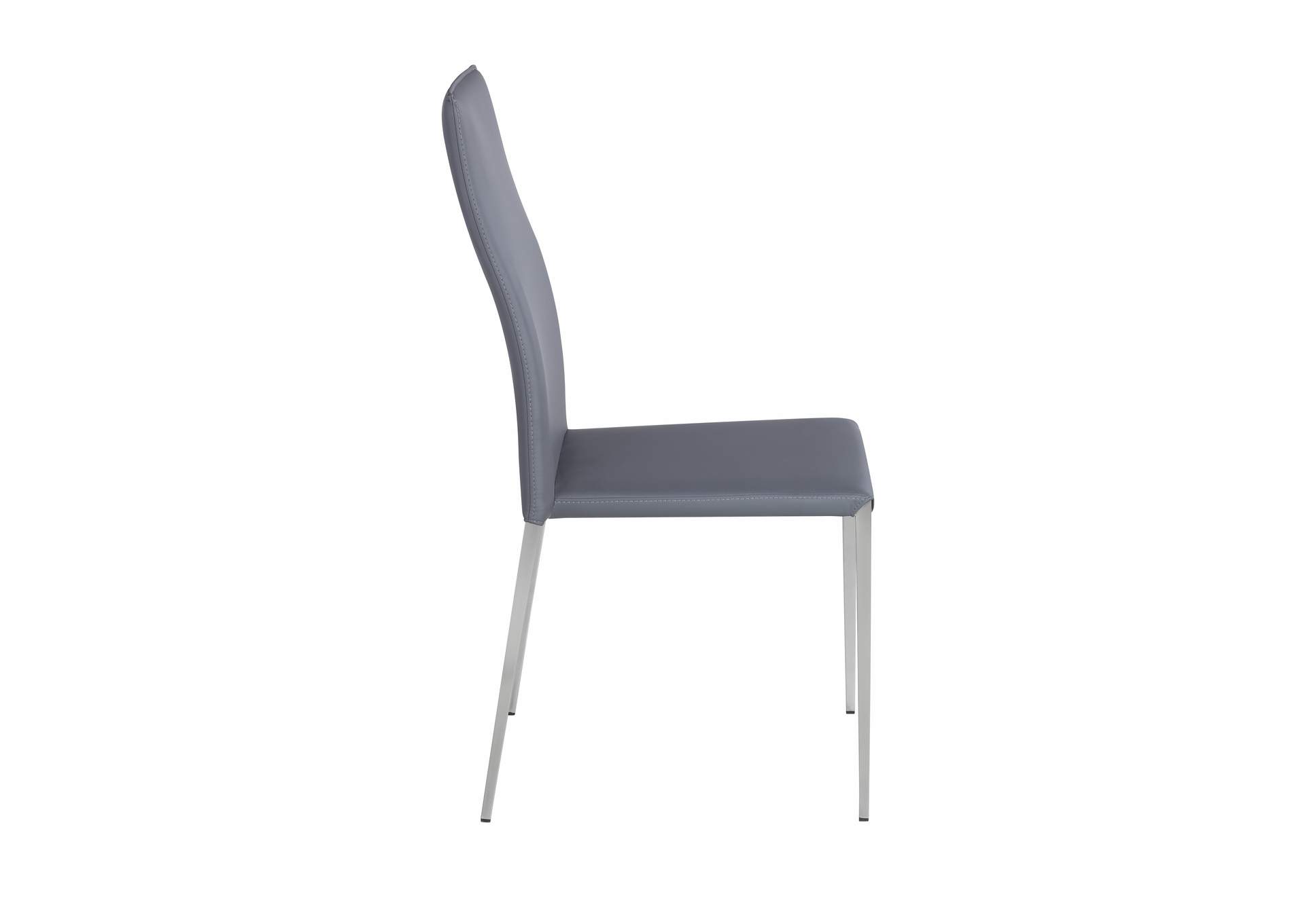 Contemporary Contour Back Stackable Side Chair image 6