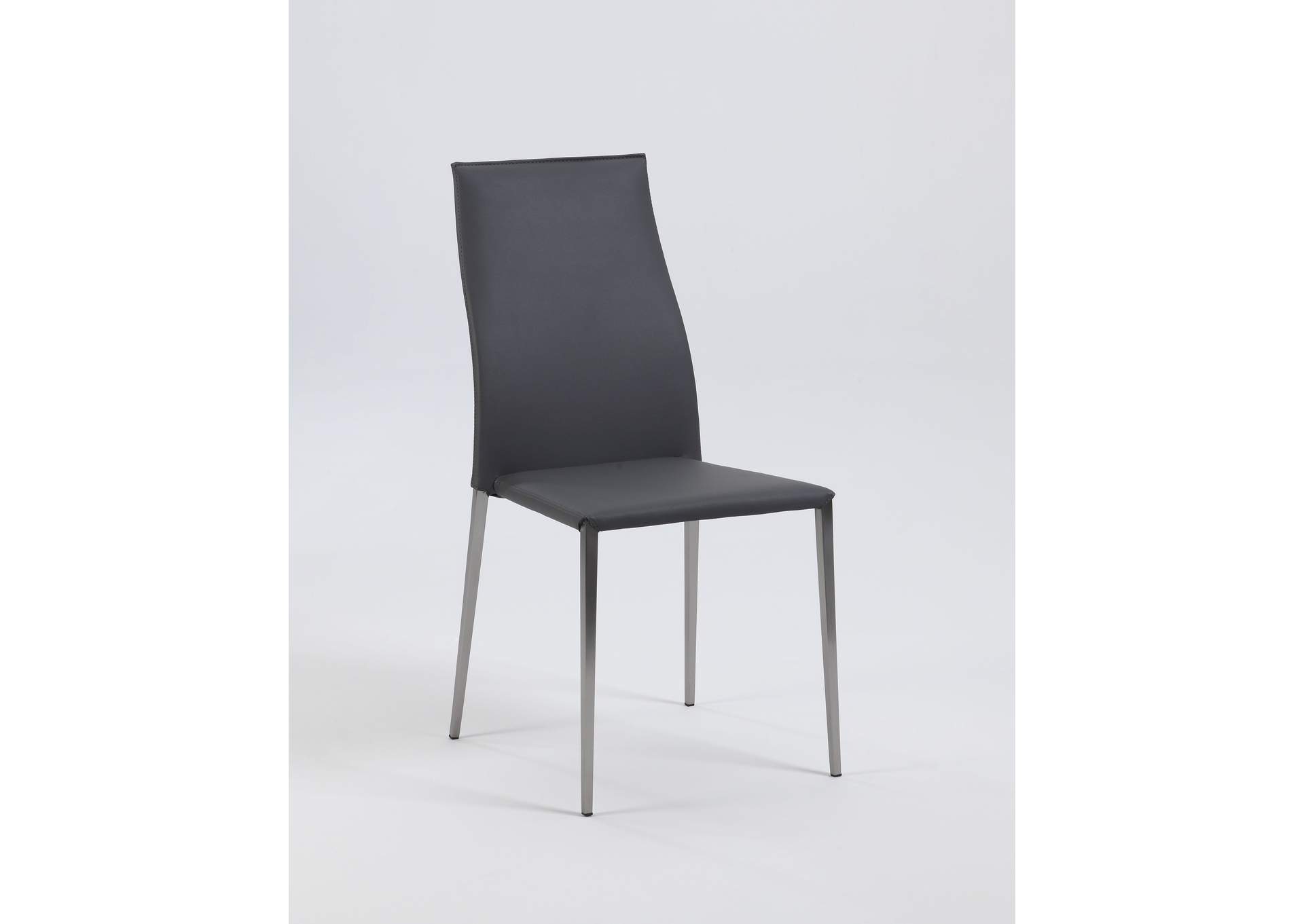 Contemporary Contour Back Stackable Side Chair image 1