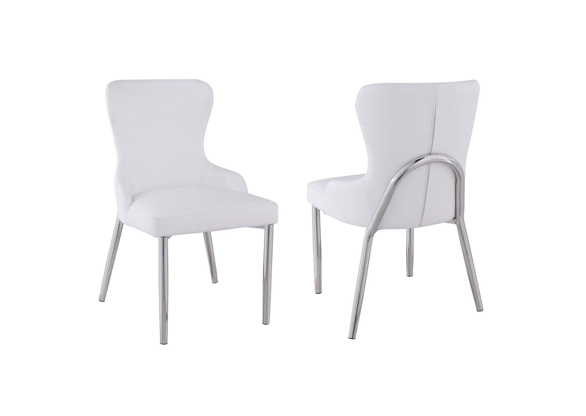 Contemporary Dining Room Set With Glass Top Table & 4 Chairs image 11