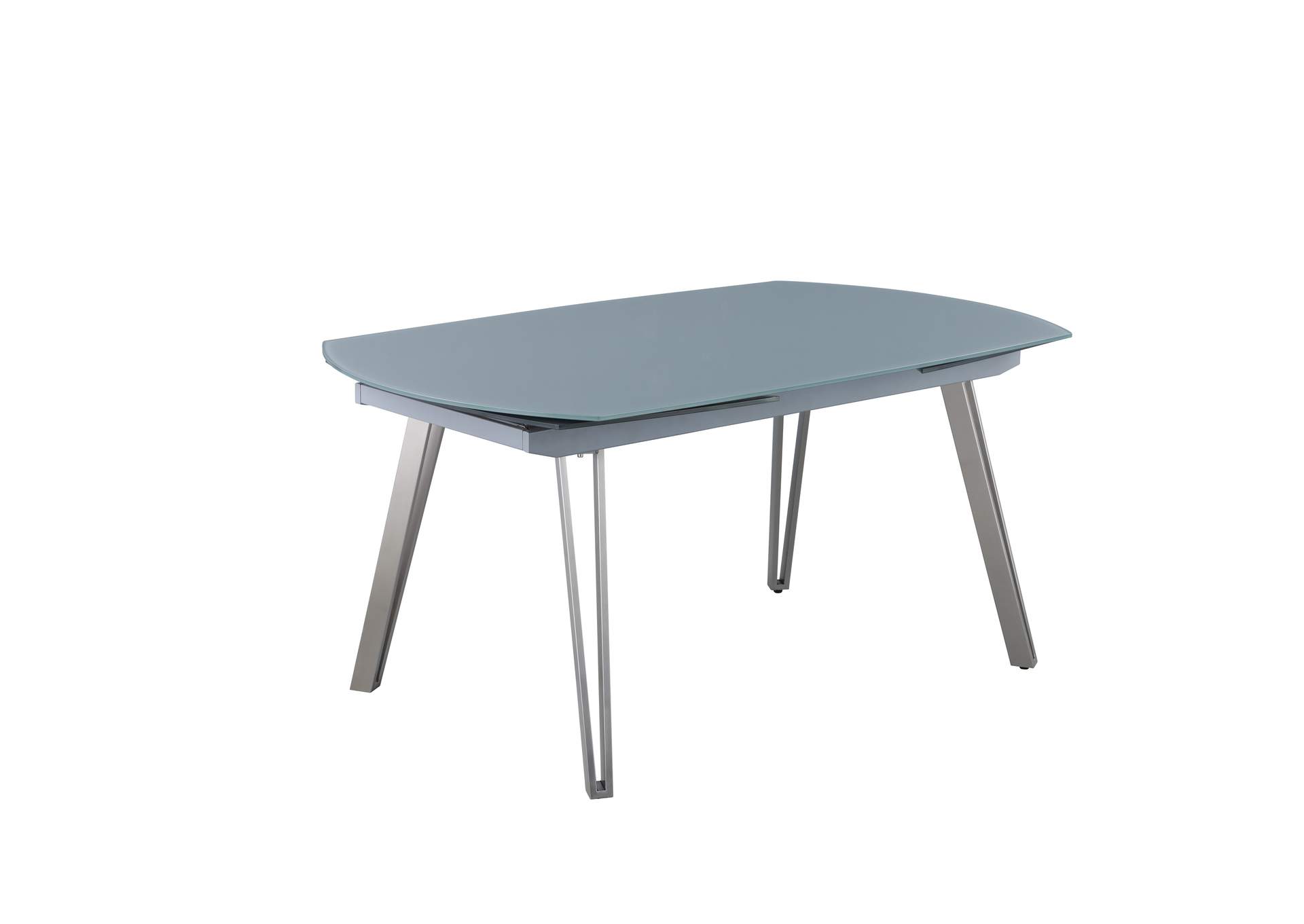 Contemporary Dining Set With Motion-Extendable Table & 4 Chairs image 4
