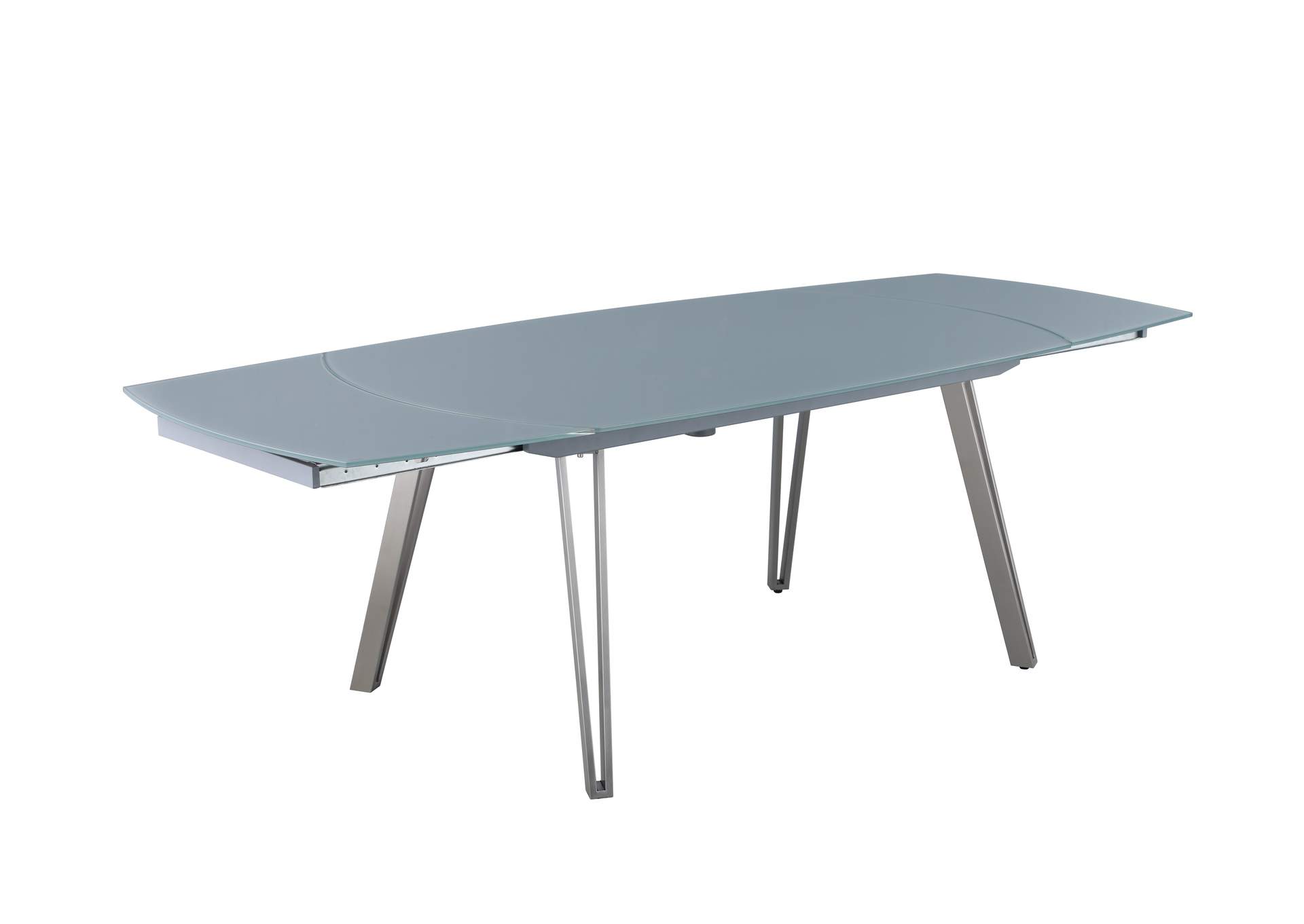 Contemporary Dining Set With Motion-Extendable Table & 4 Chairs image 8