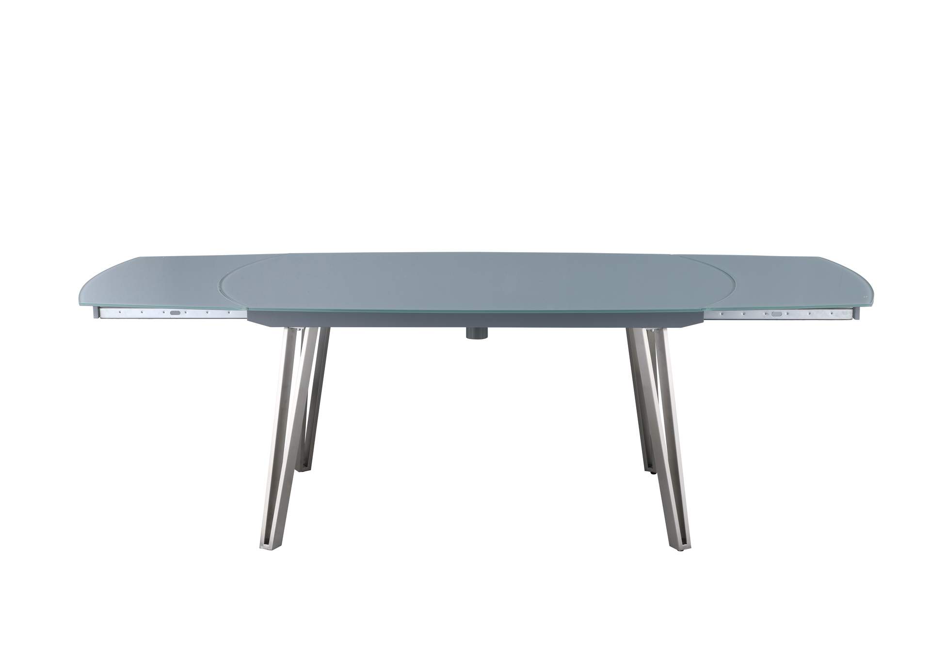 Contemporary Dining Set With Motion-Extendable Table & 4 Chairs image 9