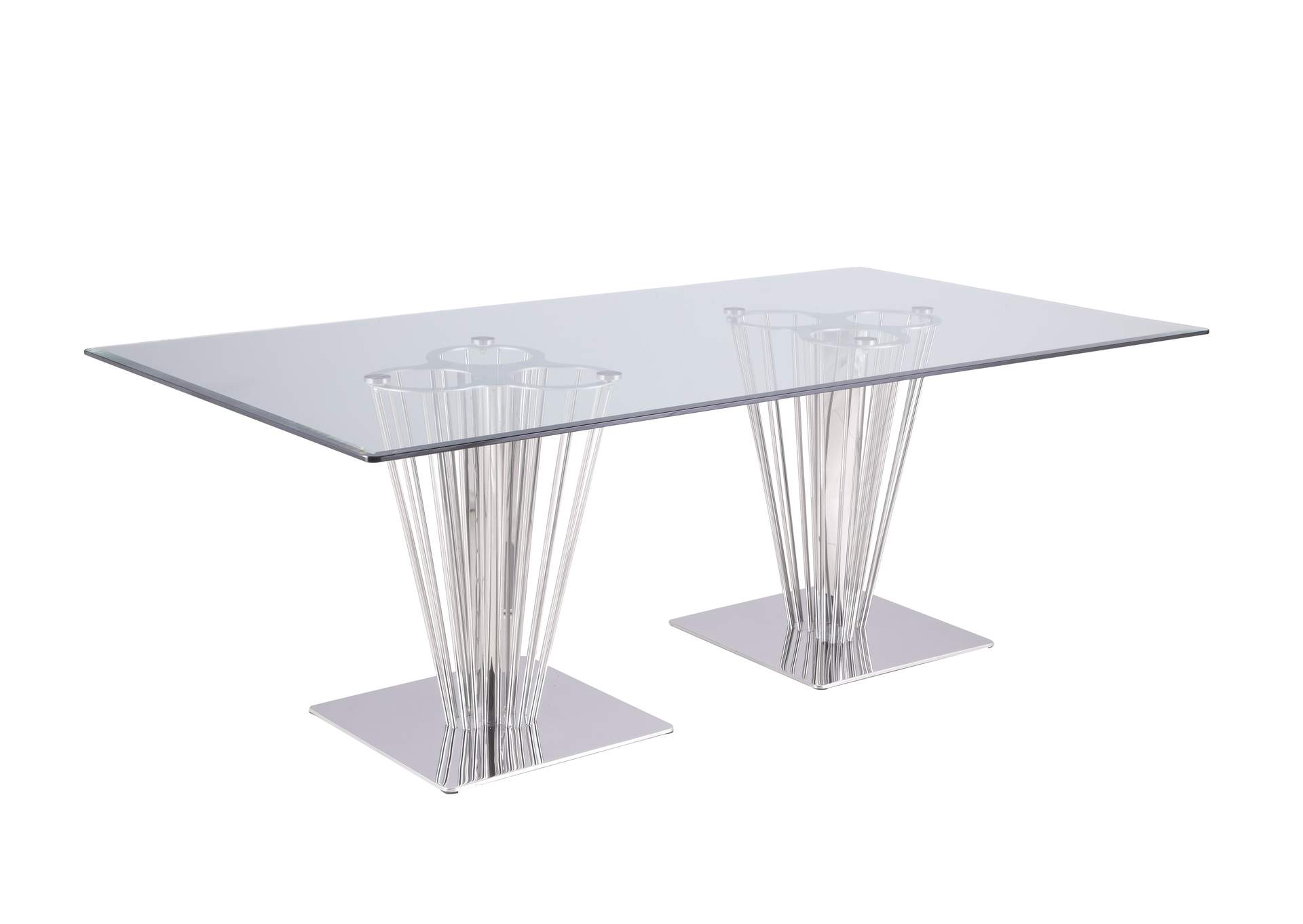 Dual Multi-Point Tubular Pedestal Bases image 1