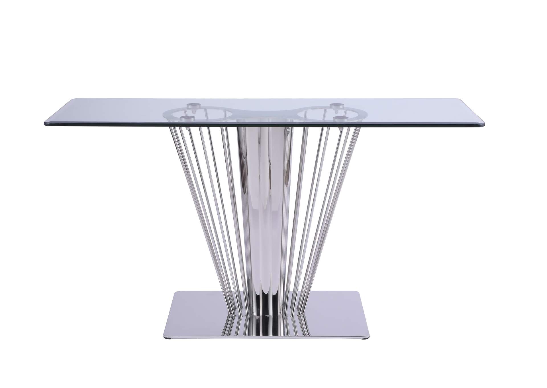 Contemporary Glass Sofa Table image 4
