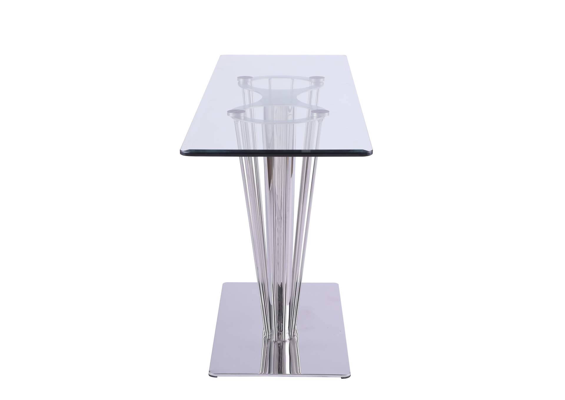 Contemporary Glass Sofa Table image 5