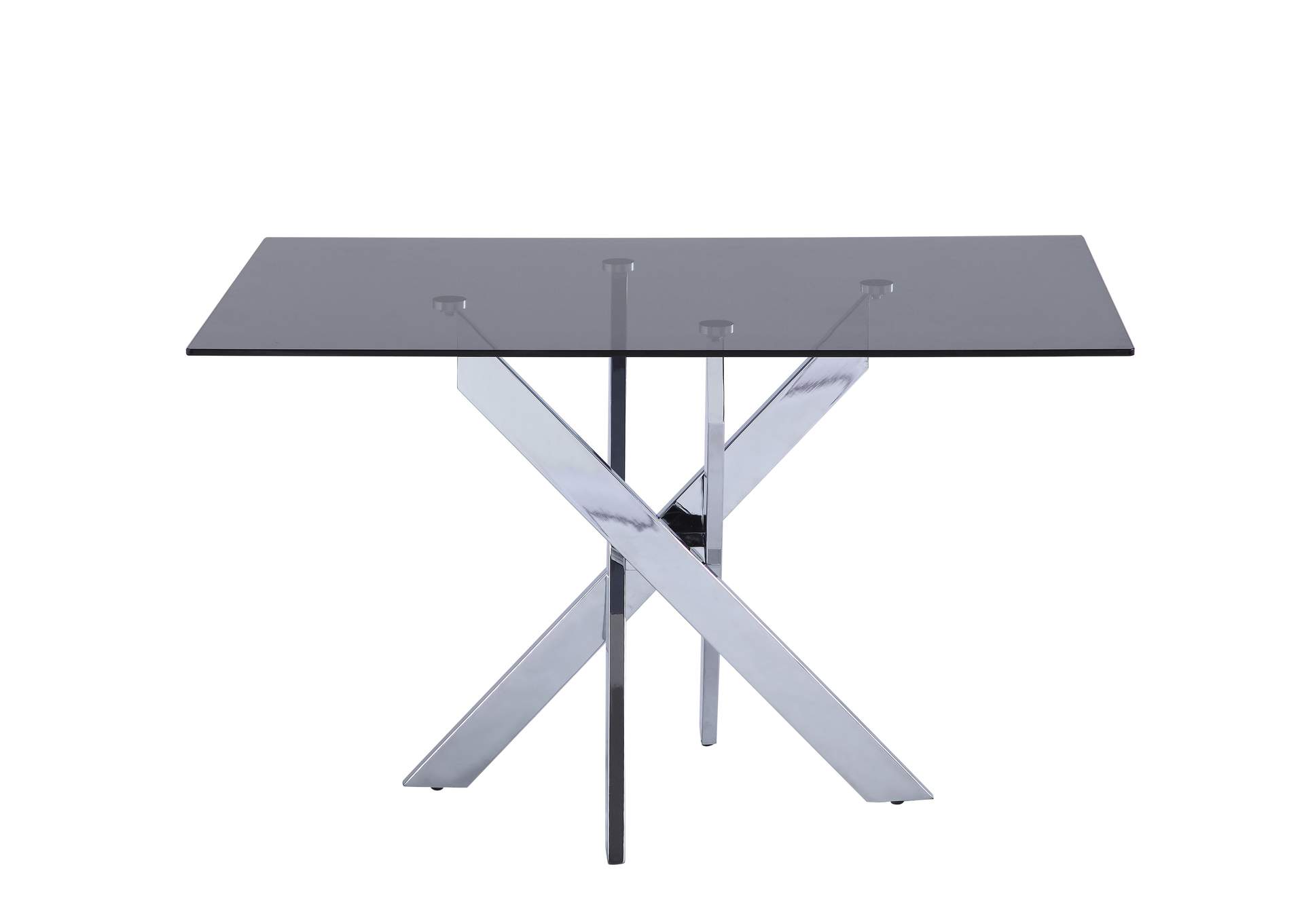 Modern Dining Set With Glass Top Table & Upholstered Nook image 10