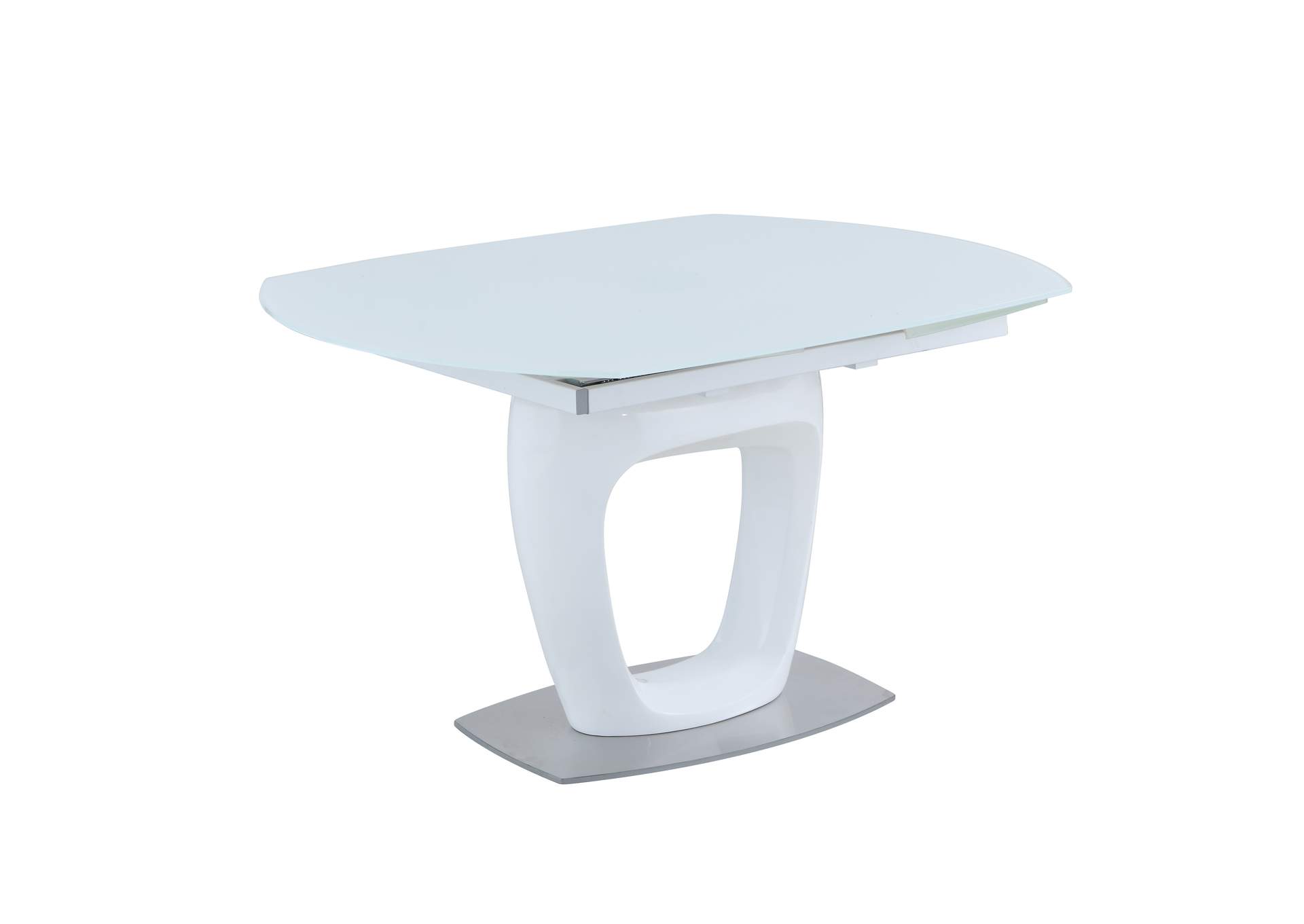 Contemporary Extendable Starphire Glass Dining Table image 4