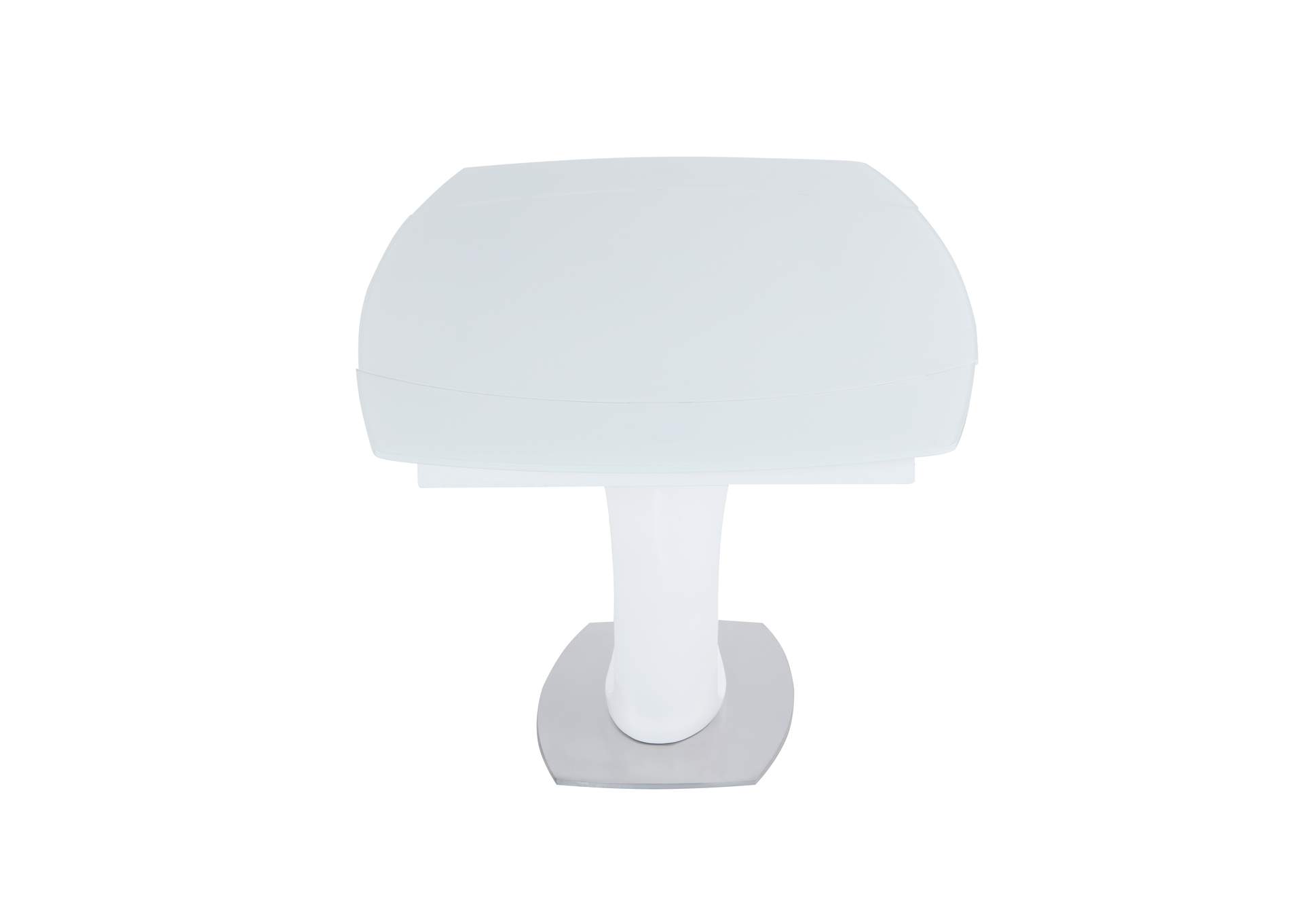 Contemporary Extendable Starphire Glass Dining Table image 8