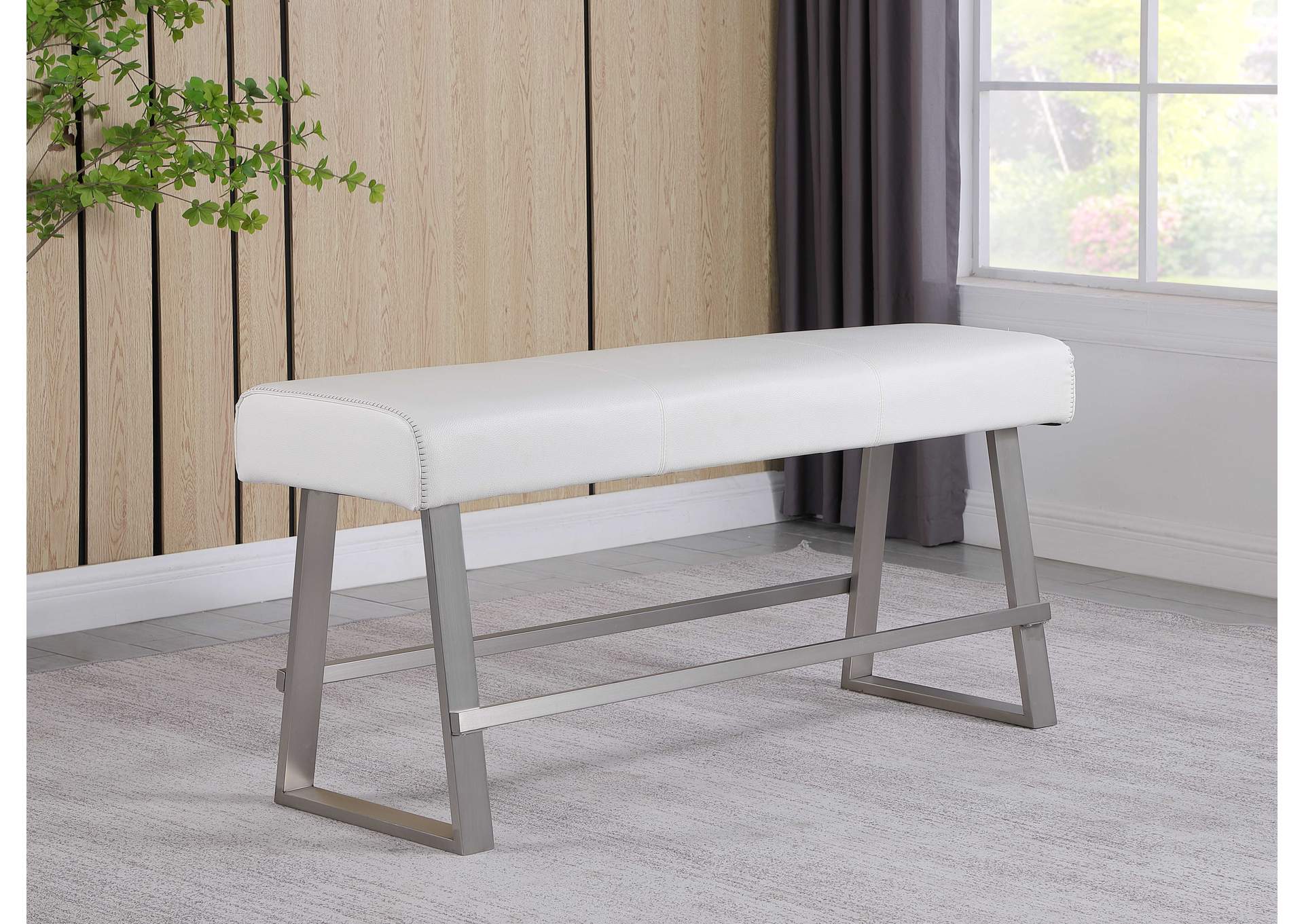 Contemporary Dining Counter Set With Extendable Table , Reversible Nook , Bench & Stool image 8