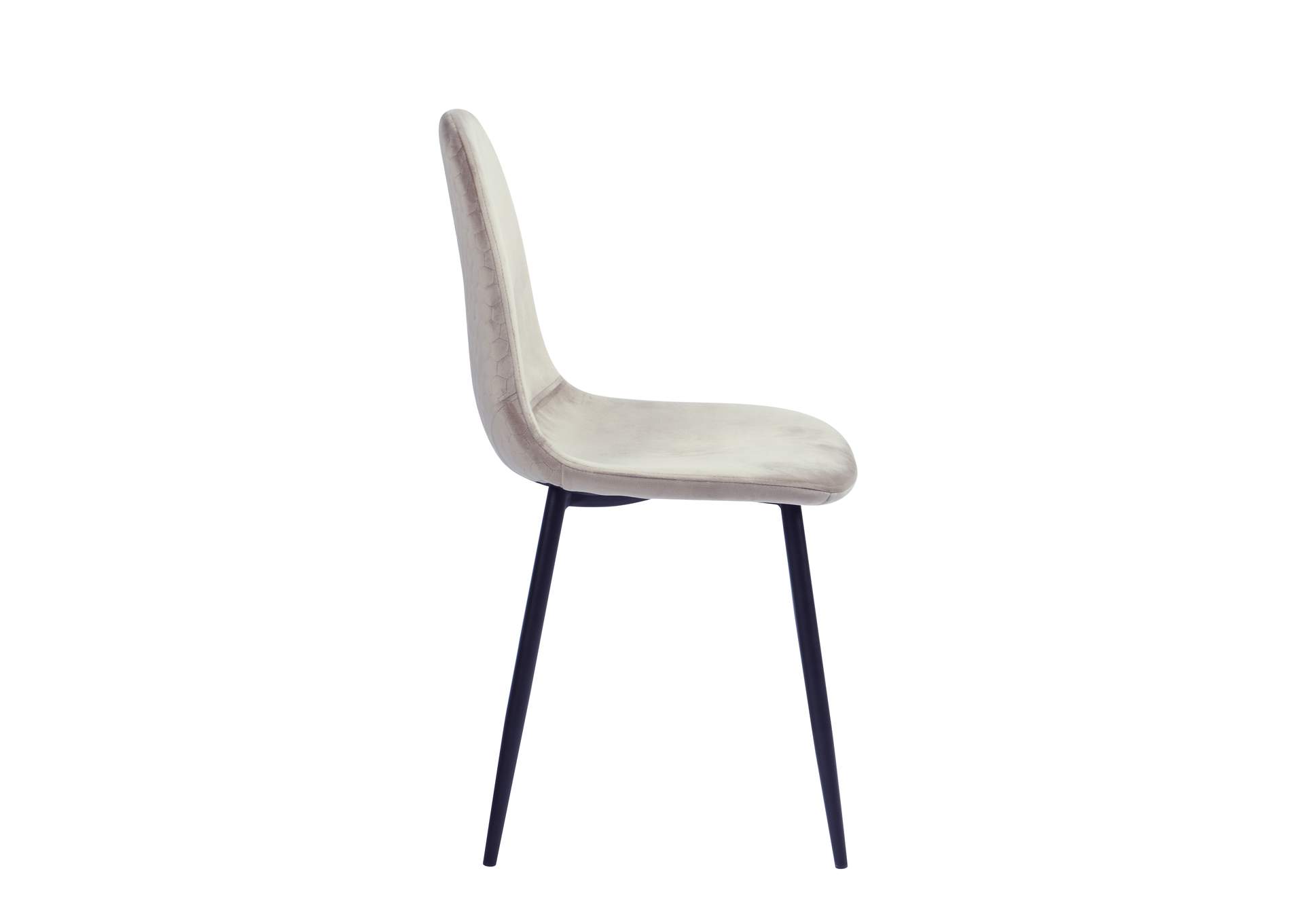 Contemporary Fabric Upholstered Side Chair image 6