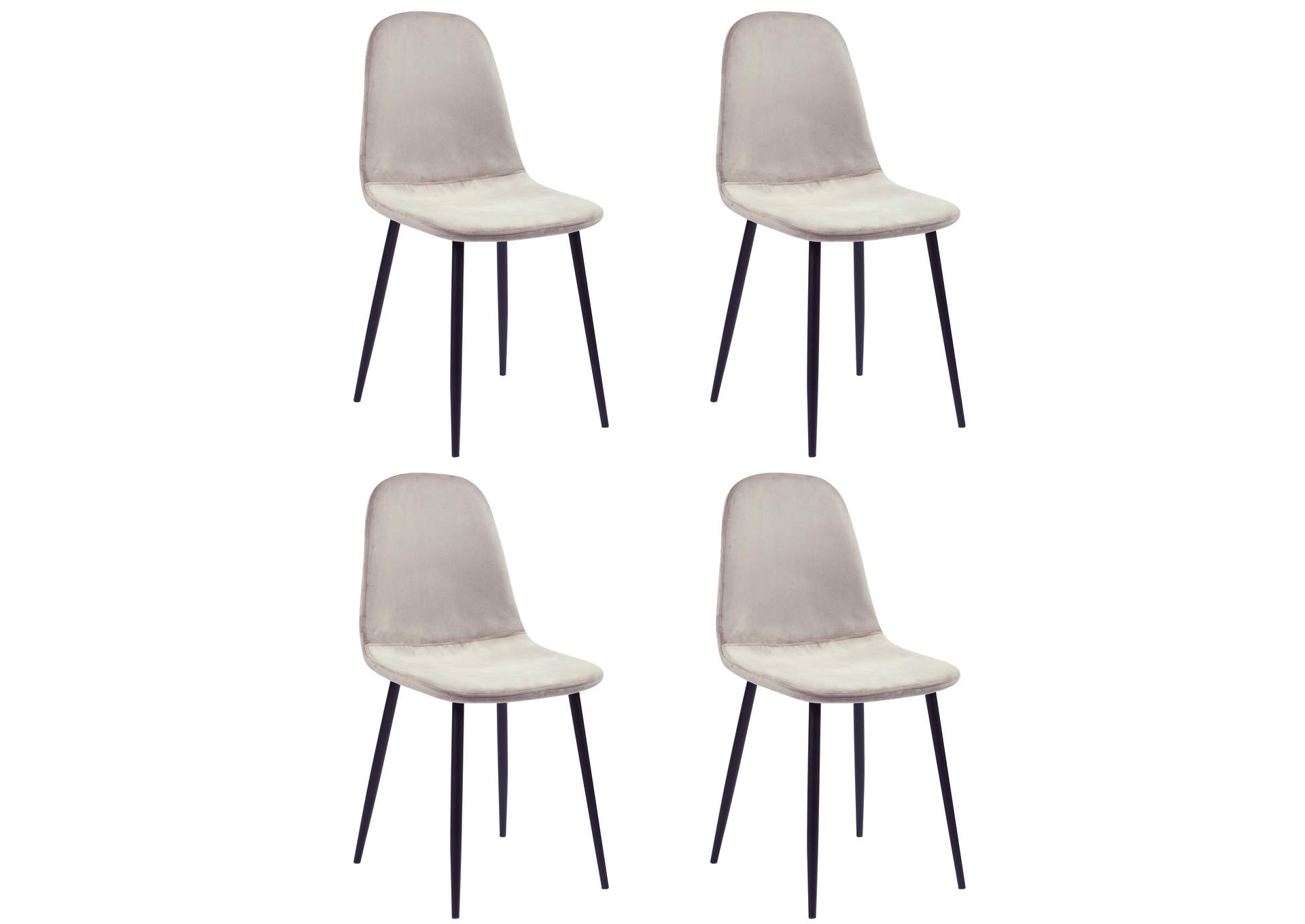 Contemporary Fabric Upholstered Side Chair image 9