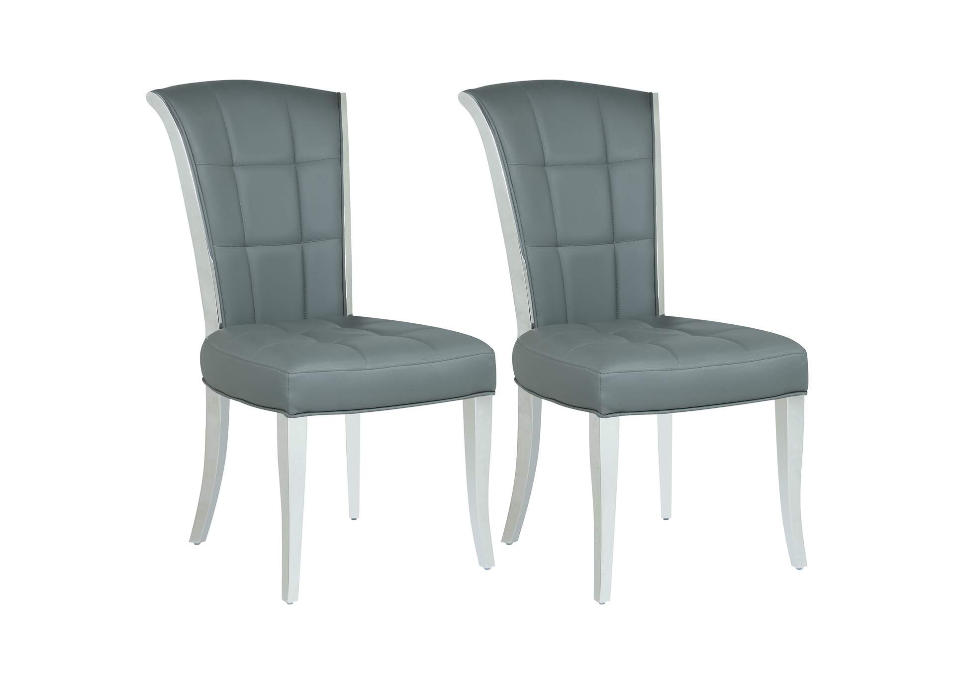 Contemporary Tufted Side Chair image 9